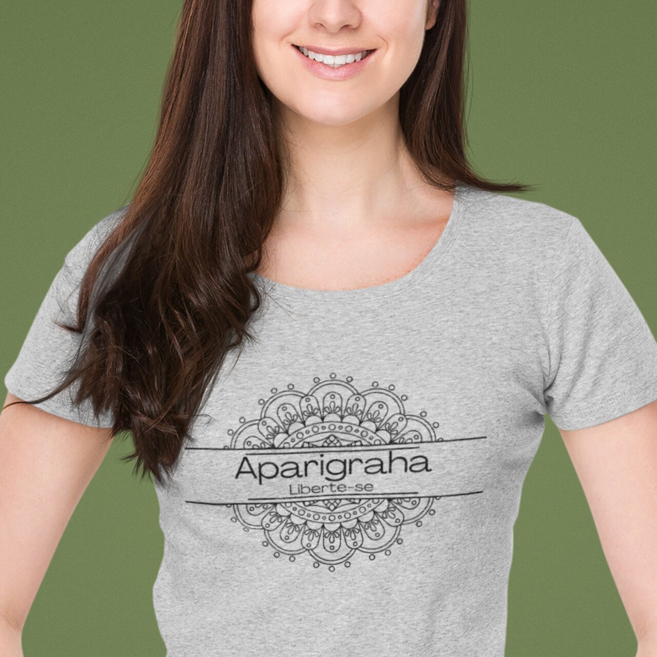 Camiseta Yoga Babylong Aparigraha, Liberte o que Não te Serve