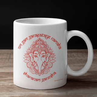 Caneca - Força Divina de Ganesha