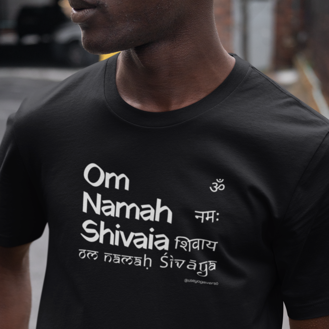 Camiseta Yoga Reverência Divina