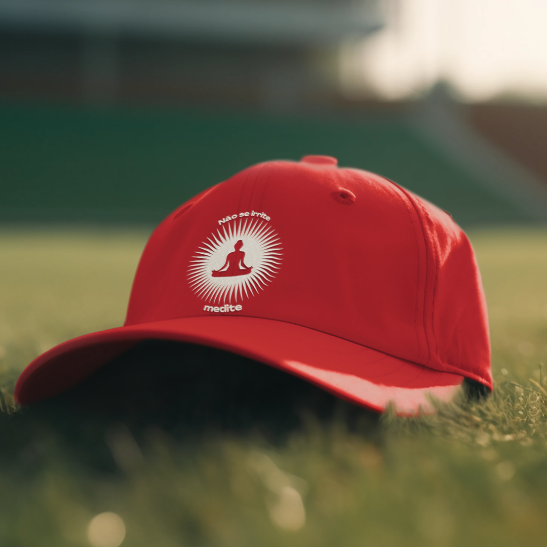 Boné de Yoga - Não se irrite, medite!