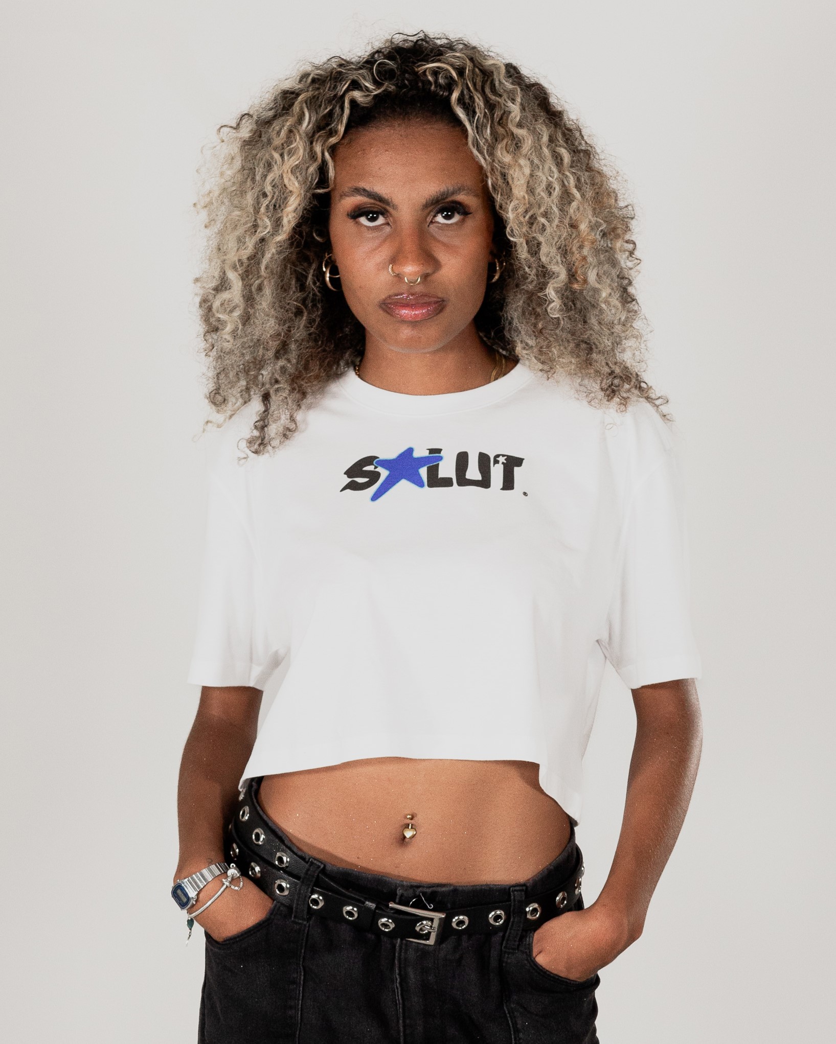Salut Star | White | Cropped