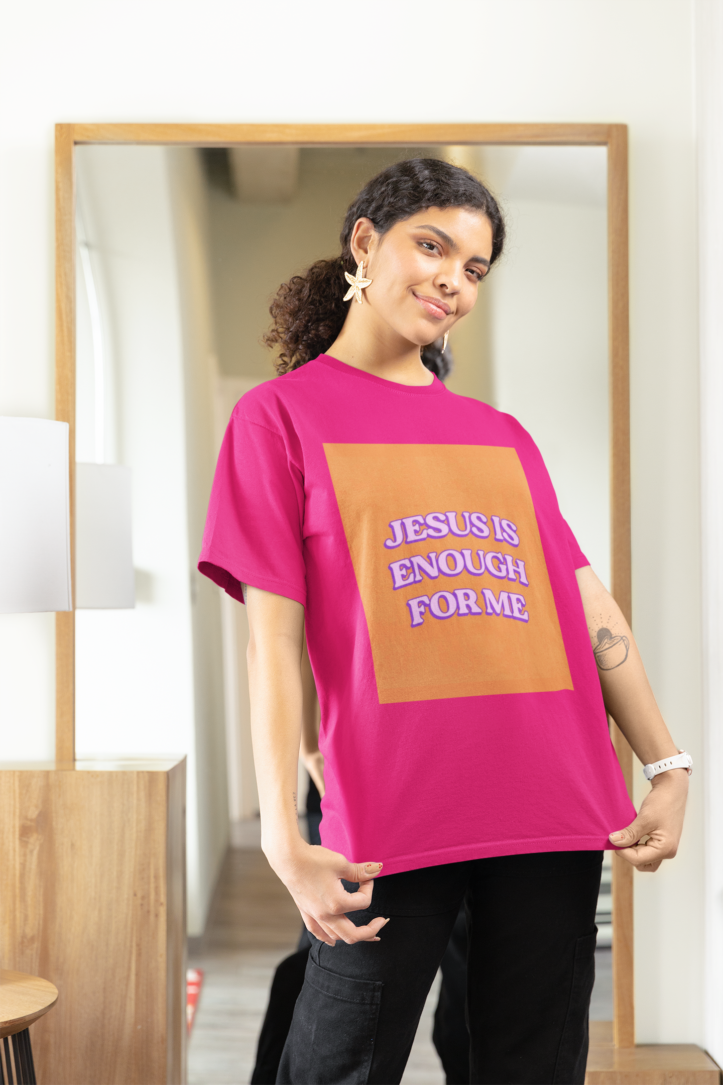 Nome do produto: CAMISA JESUS É SUFICIENTE