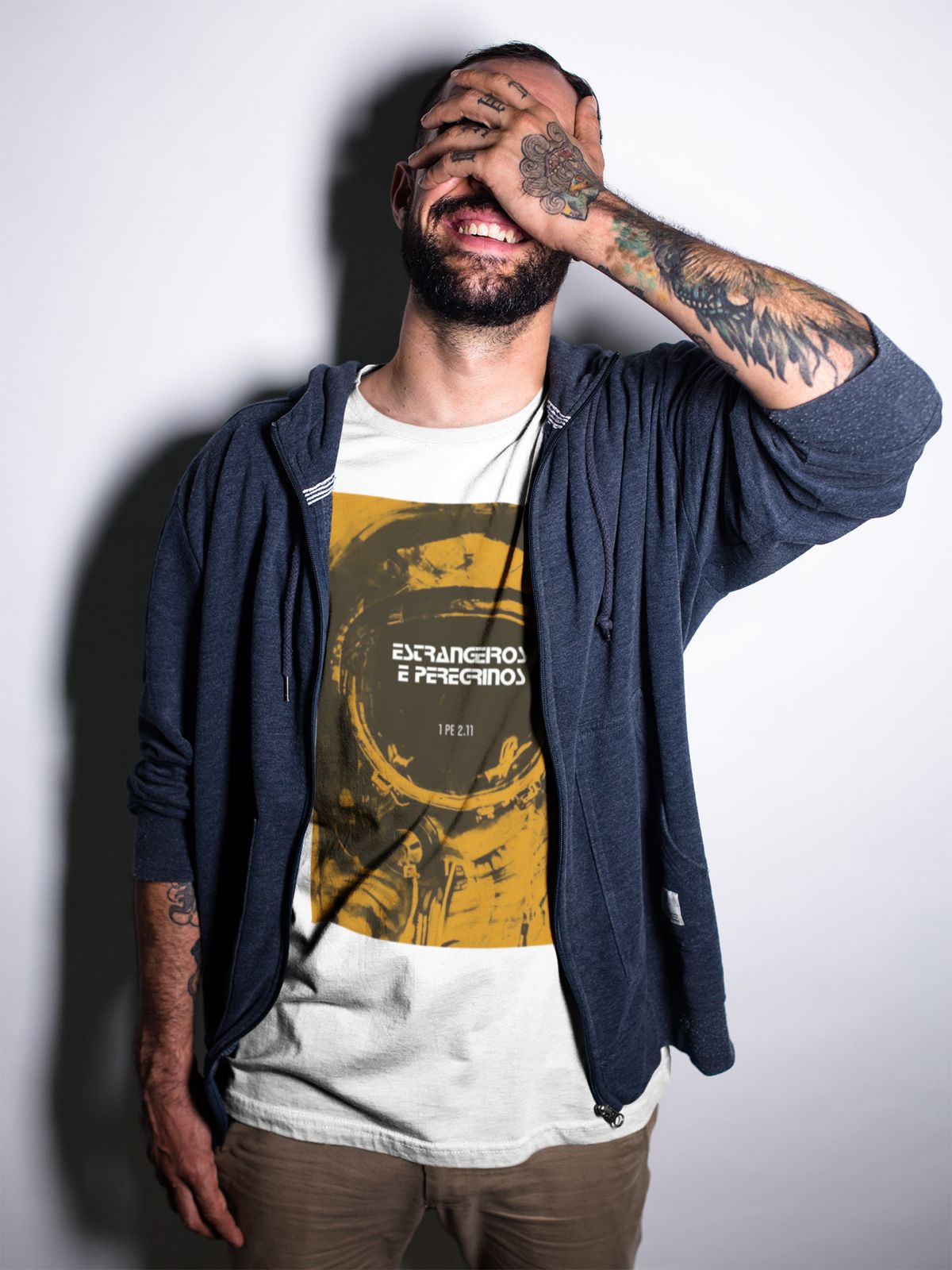 Nome do produto: CAMISA PREMIUM ESTRANGEIRO E PEREGRINO