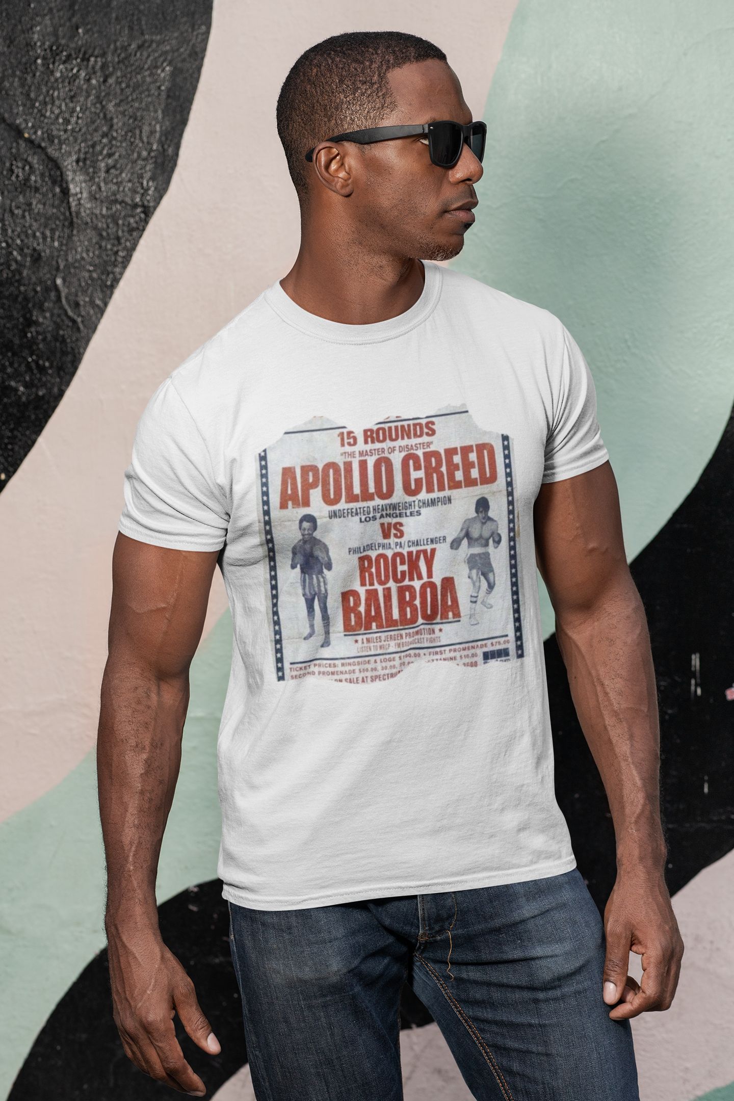 Nome do produto: CAMISETA  APOLLO CREED X ROCKY