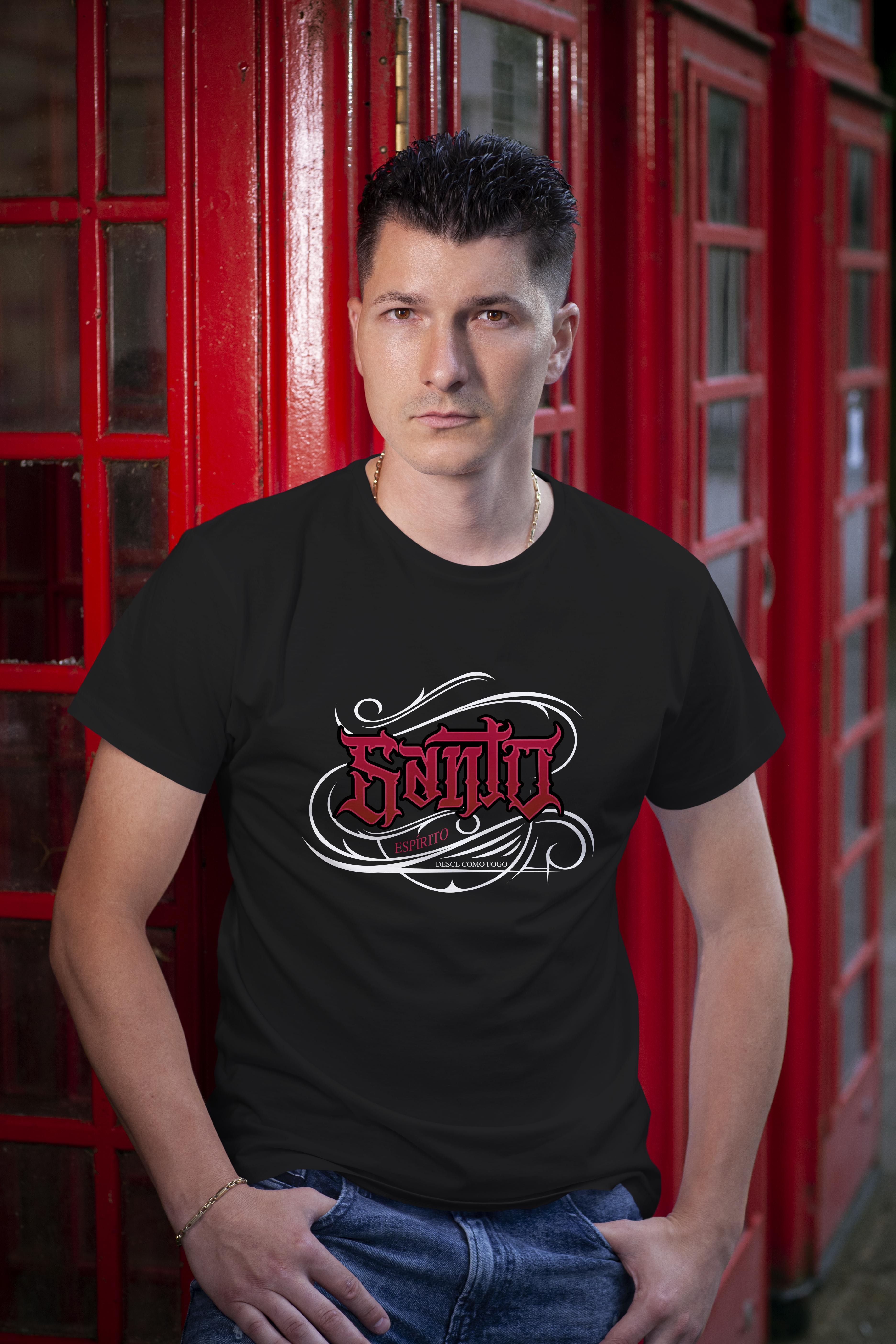 CAMISA QUALITY | SANTO ESPÍRITO DESCE COMO FOGO