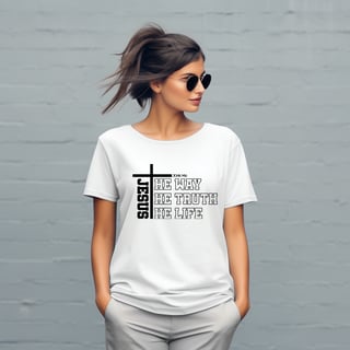 BABY LONG QUALITY | JESUS THE WAY + THE TRUTH + THE LIFE