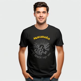 CAMISA QUALITY | MARANATA - O SENHOR LOGO VEM