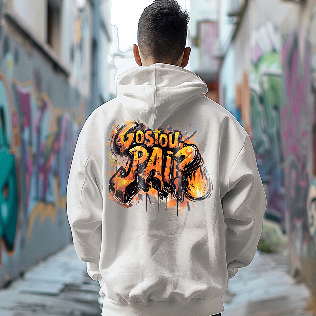 Nome do produto: Moletom Gostou, Pai? - Fire