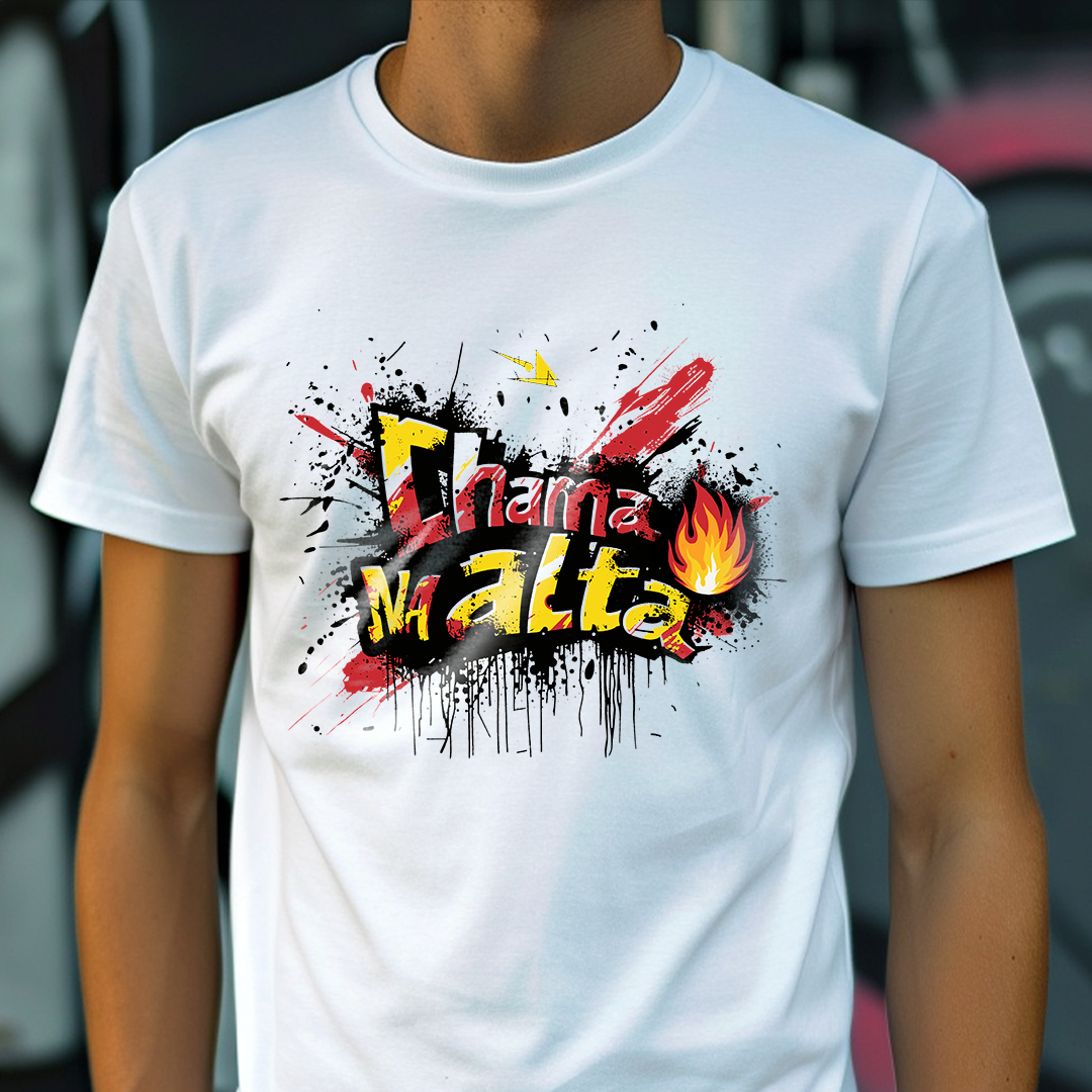 Nome do produto: Camiseta Unissex Chama na Alta - Fire