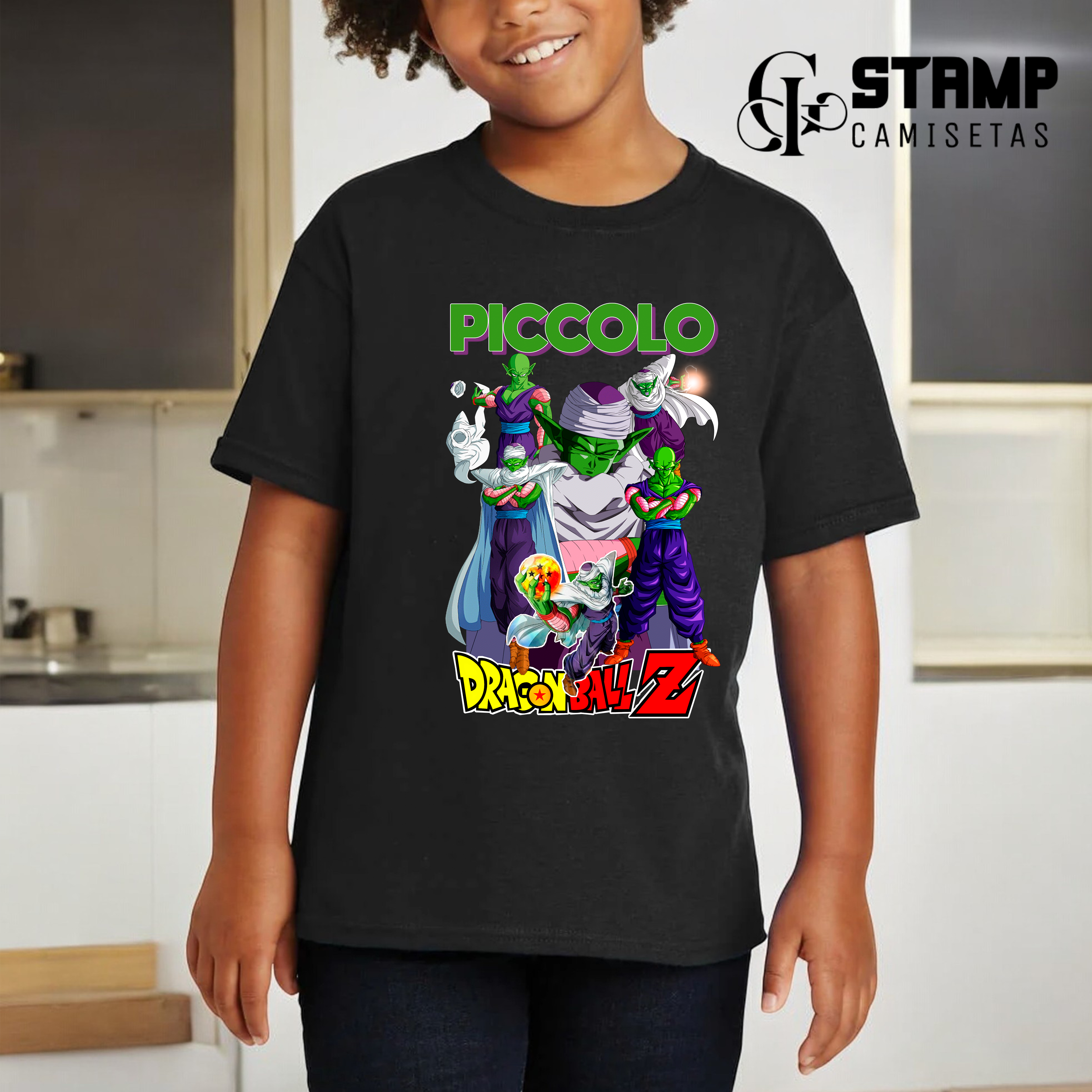 Nome do produto: Camiseta Infantil 10/14 anos Dragon Ball Z Piccolo