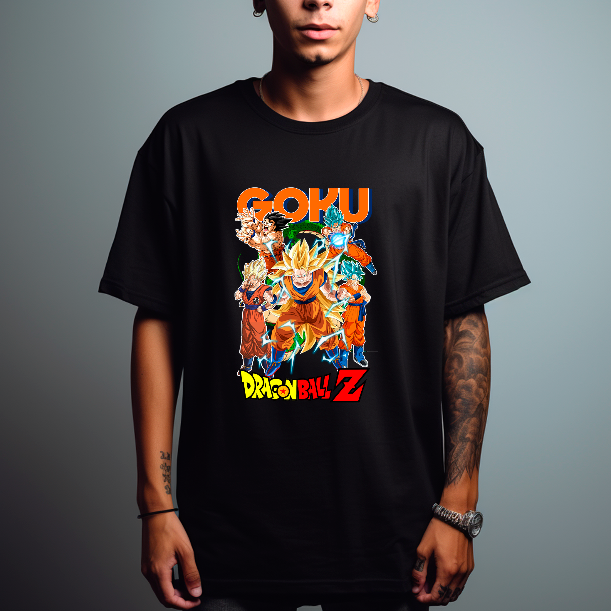 Nome do produto: Camiseta Dragon Ball Goku