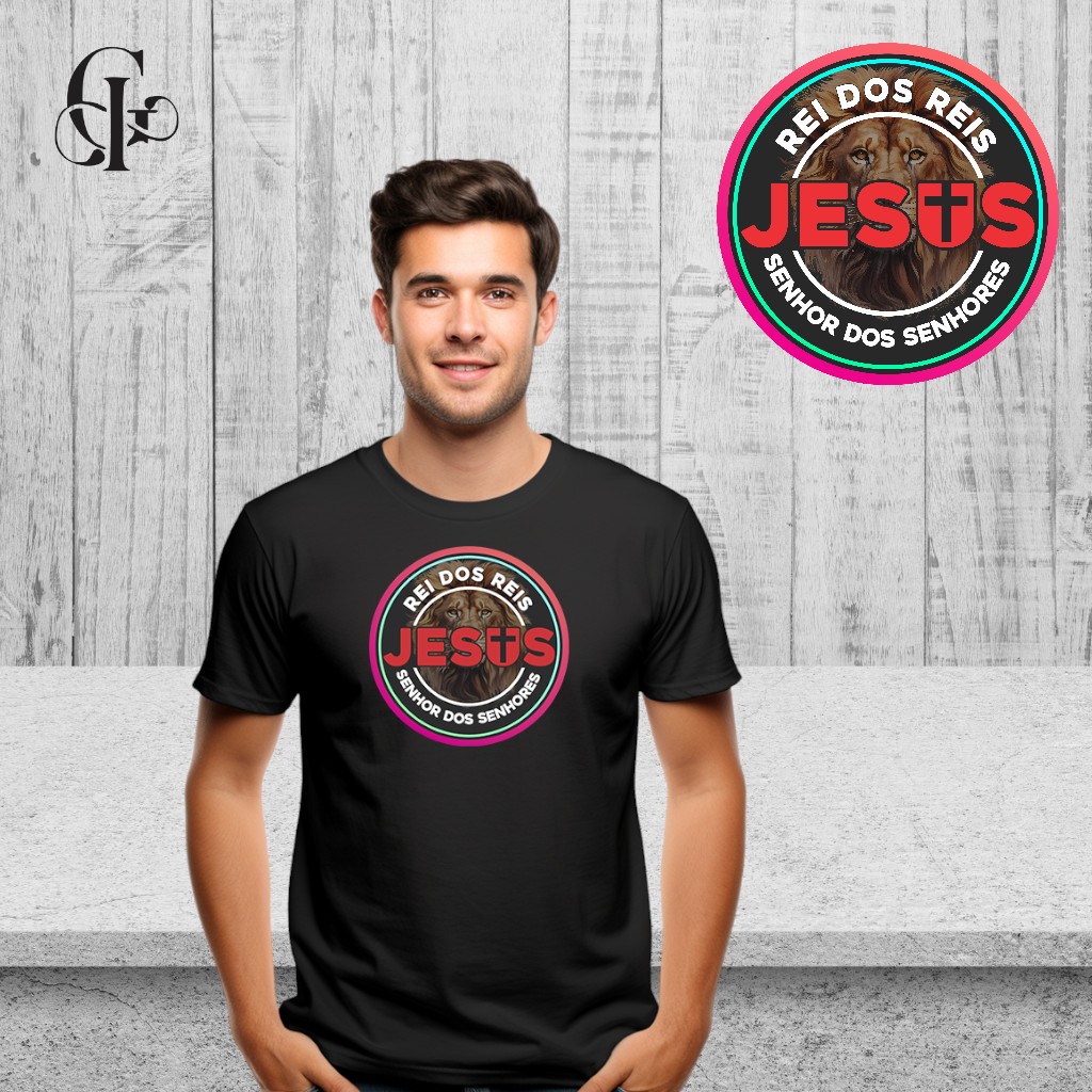 Nome do produto: Camiseta Rei dos Reis