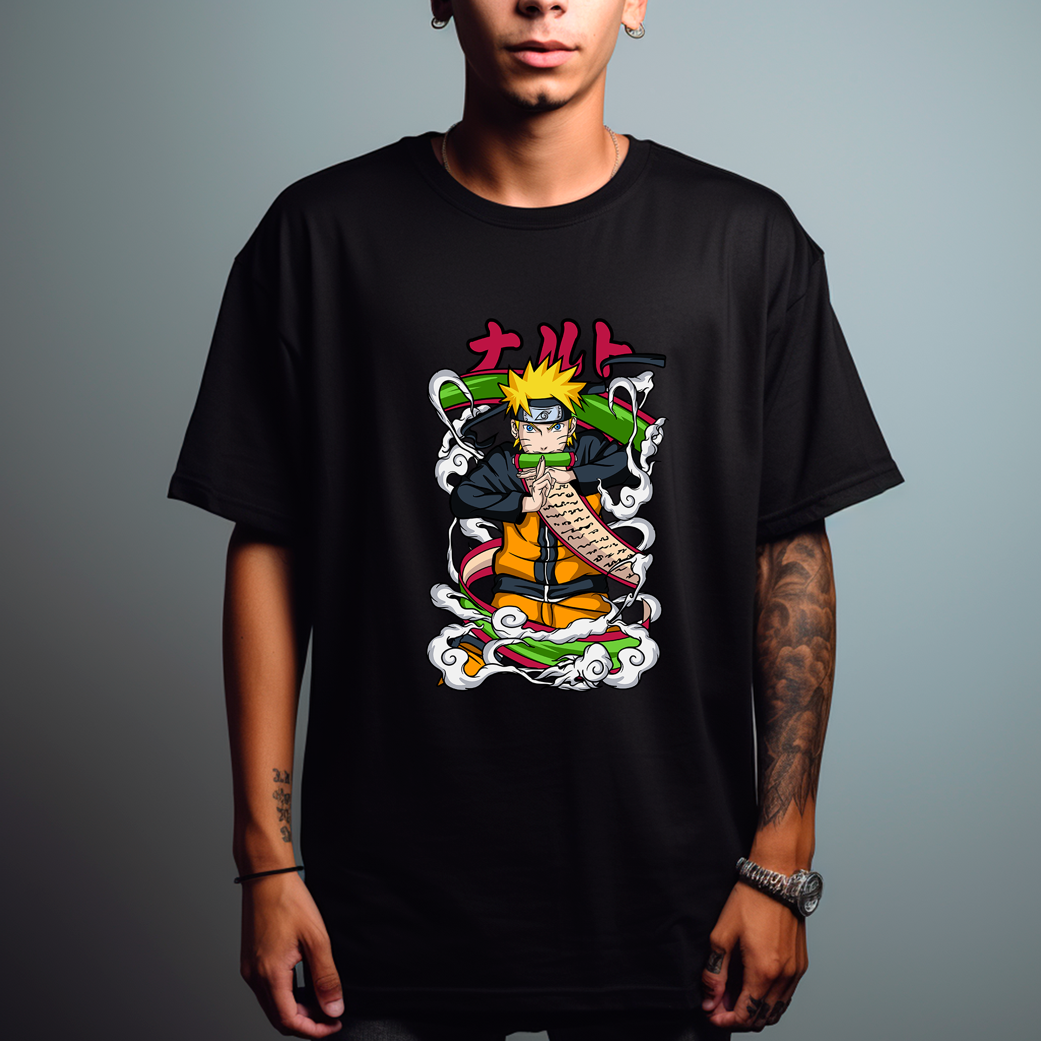 Nome do produto: Camiseta Naruto Uzumaki