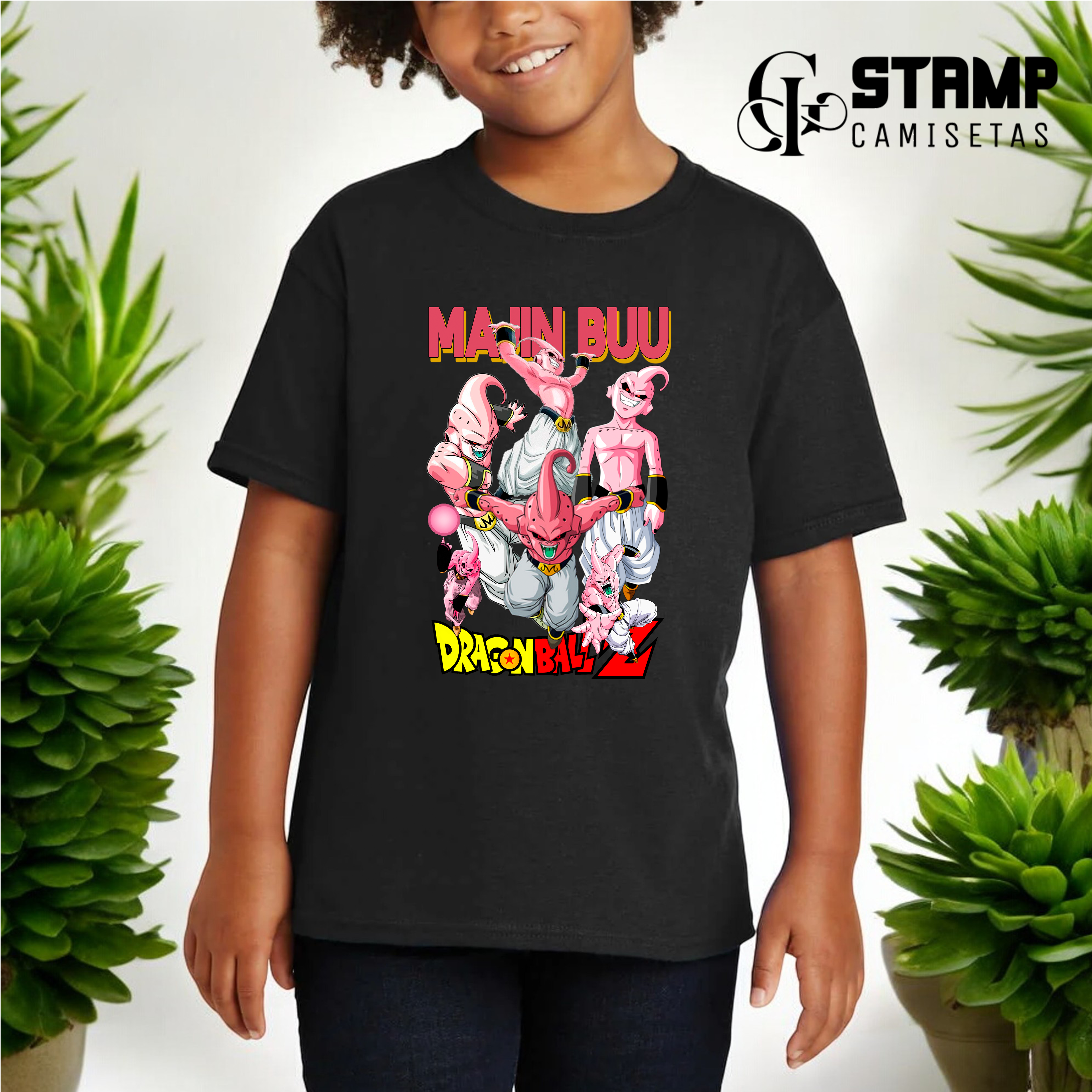 Nome do produto: Camiseta Infantil 10/14 anos Dragon Ball Z Ma Jin Buu