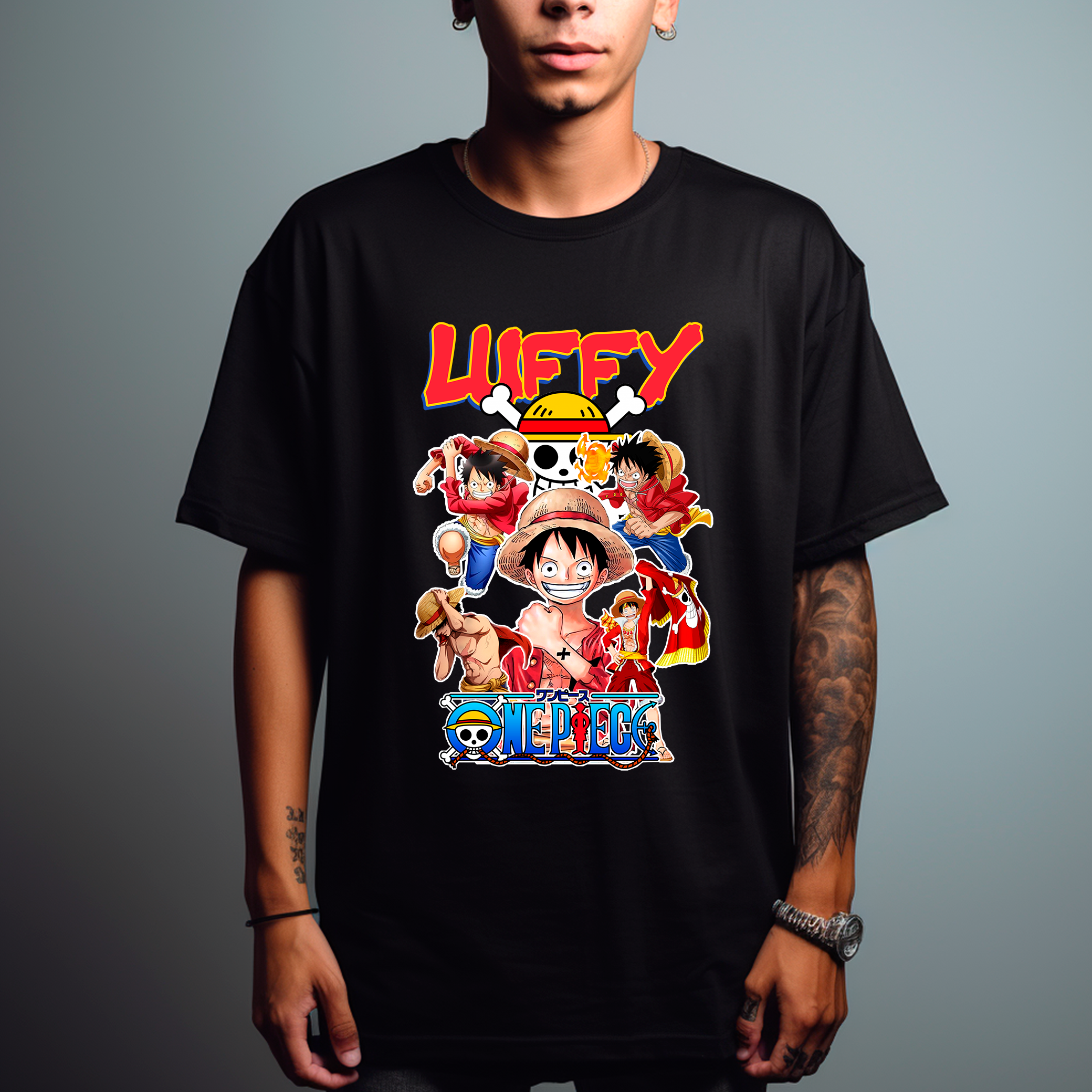 Nome do produto: Camiseta Dragon Ball Z Luffy