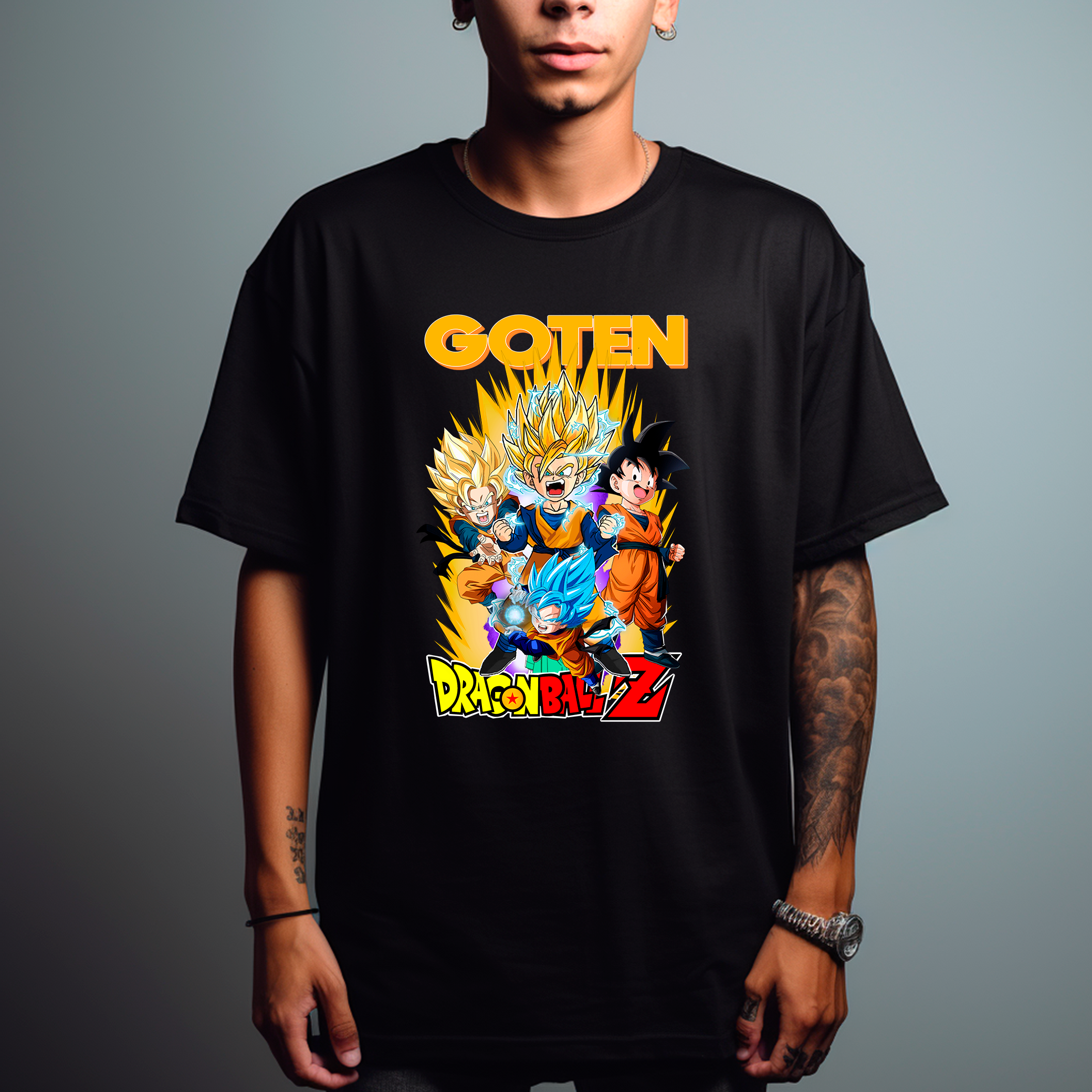 Nome do produto: Camiseta Dragon Ball Z Goten