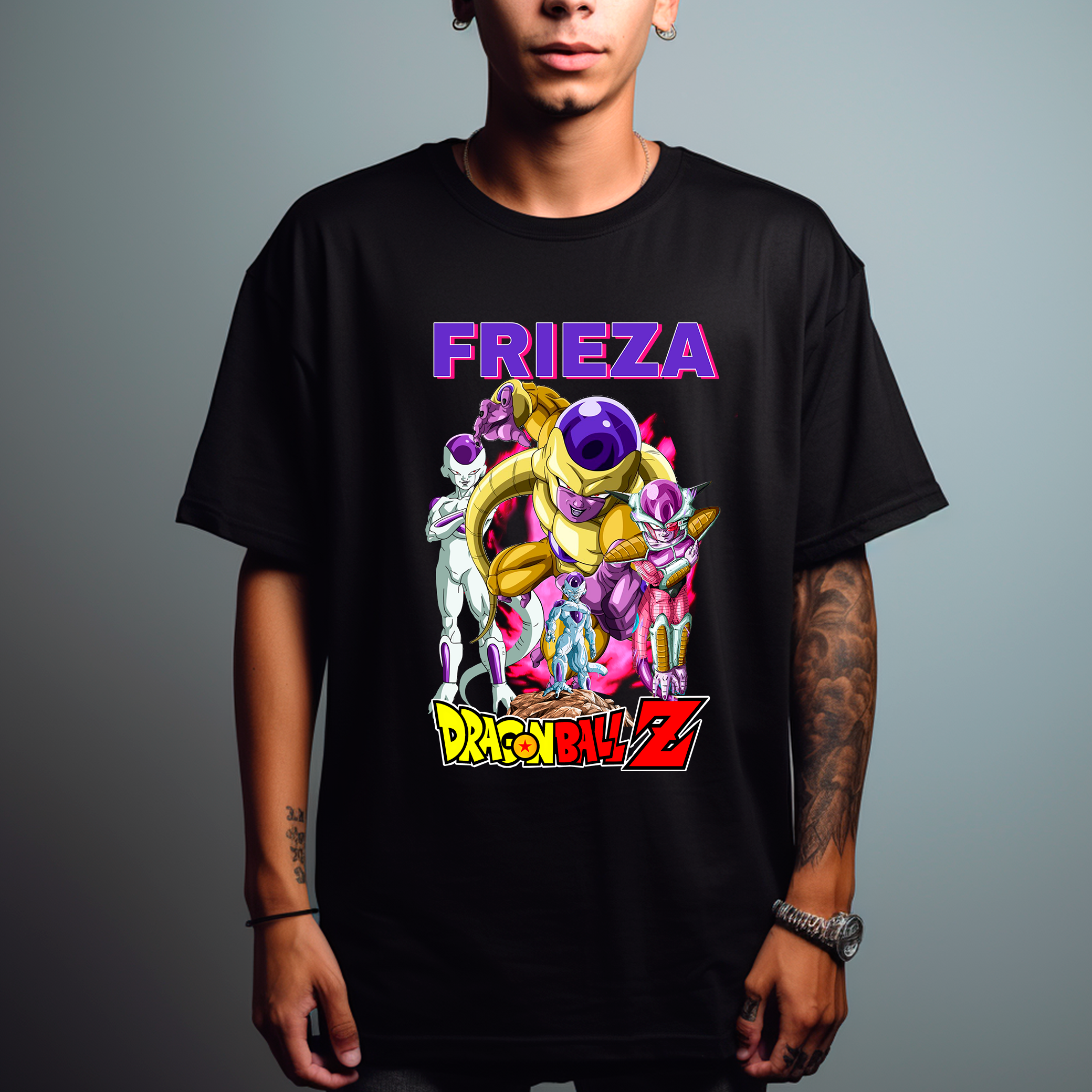 Nome do produto: Camiseta Dragon Ball Z Frieza