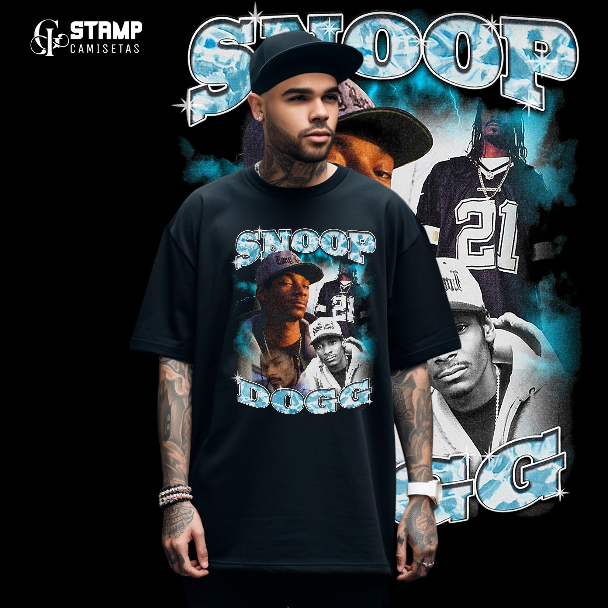 Nome do produto: Snoop Dogg #CulturaRap