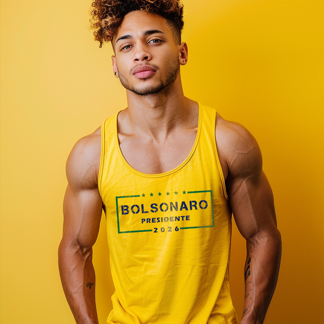 Nome do produto: Regata Dry UV Bolsonaro Presidente