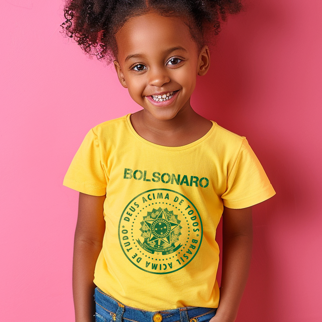 Nome do produto: Quality 02 a 08 anos - Bolsonaro Deus Acima de Todos