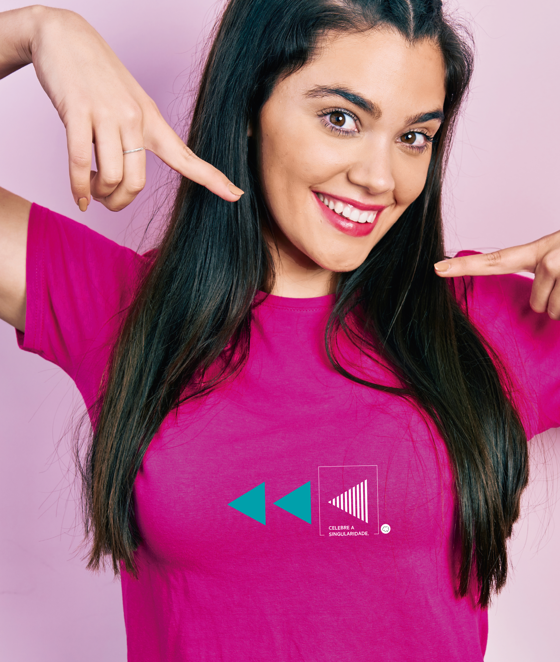 Nome do produto: Camiseta Unissex (Feminino / Masculino) : Celebre a Singularidade (Neurodiversidade / Autista / Superdotação / TDAH)