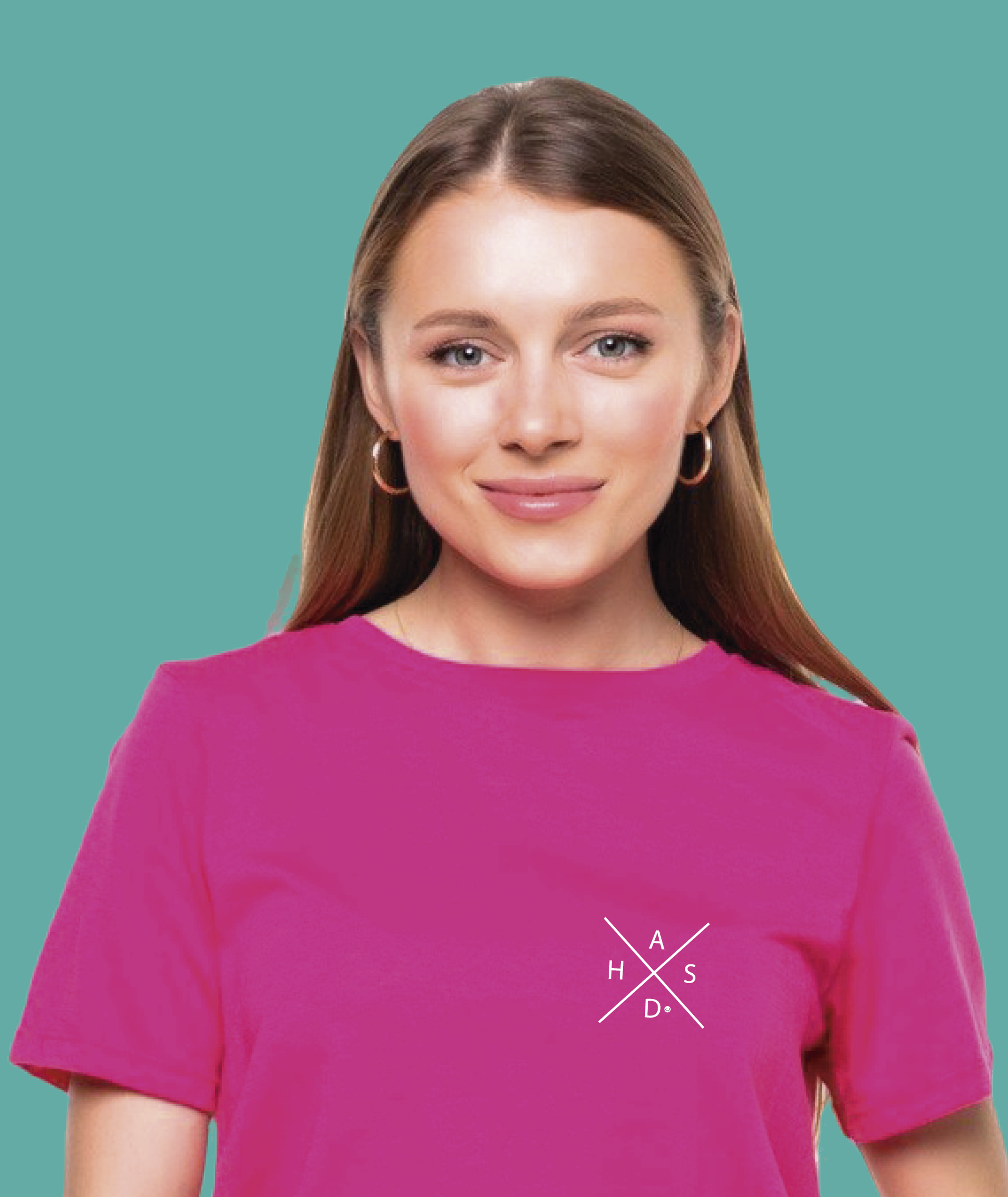 Nome do produto: Camiseta Unissex (Feminino / Masculino) : X AHSD - Superdotação