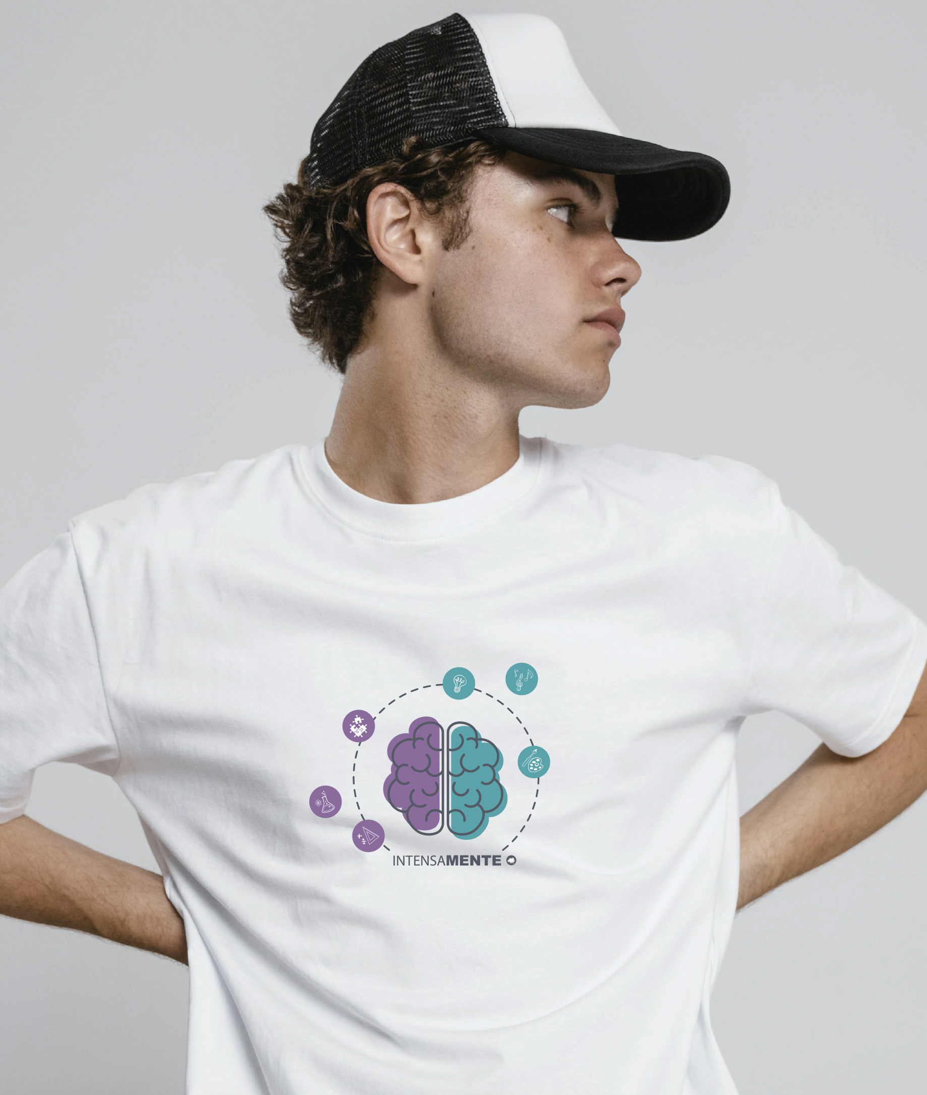 Nome do produto: Camiseta Masculina : IntensaMENTE (Inclusão / Autista / TDAH / Superdotação)