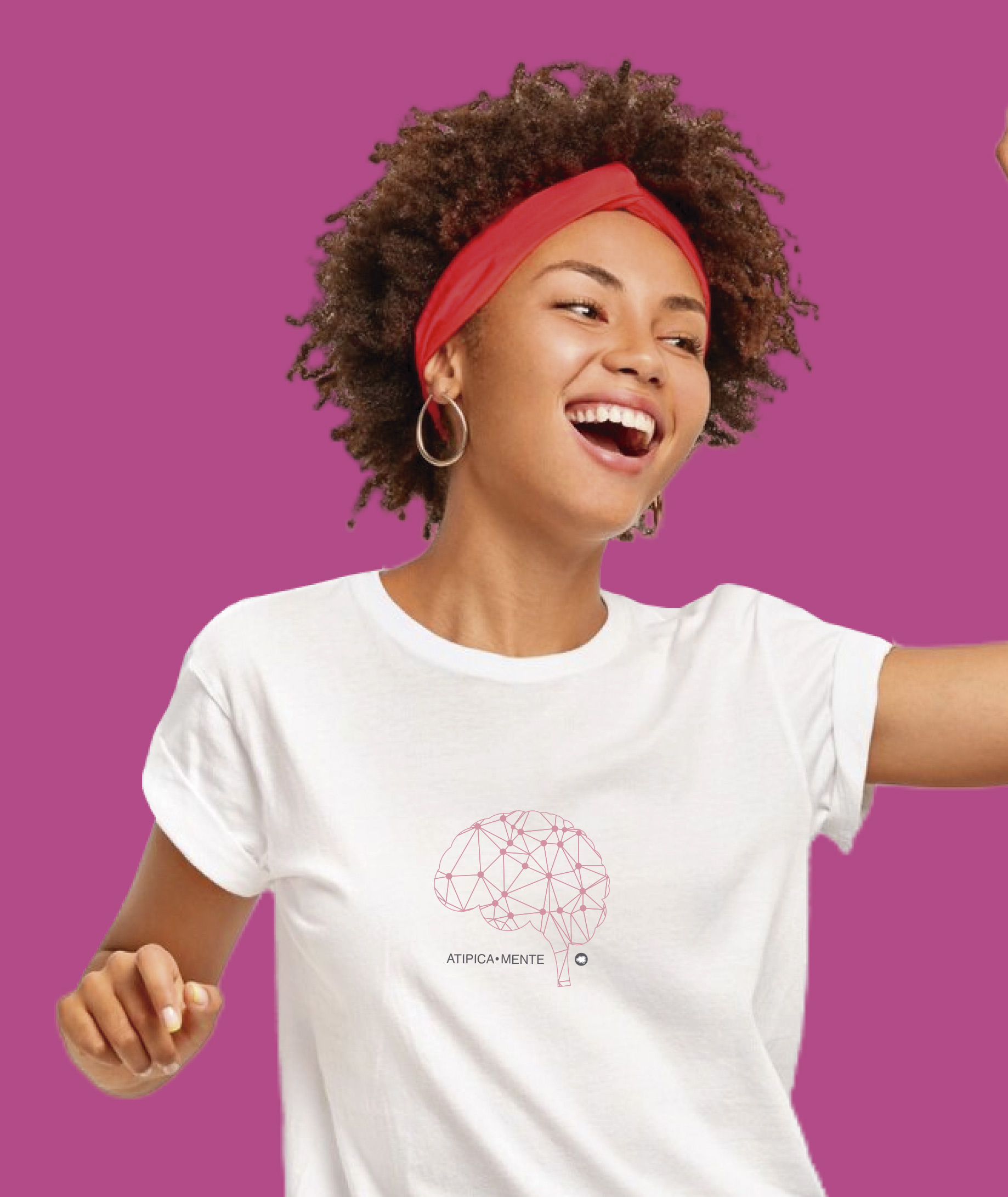 Nome do produto: Camiseta Feminina : AtipicaMente (Neurodiversidade / Autista / TDAH / Superdotação)