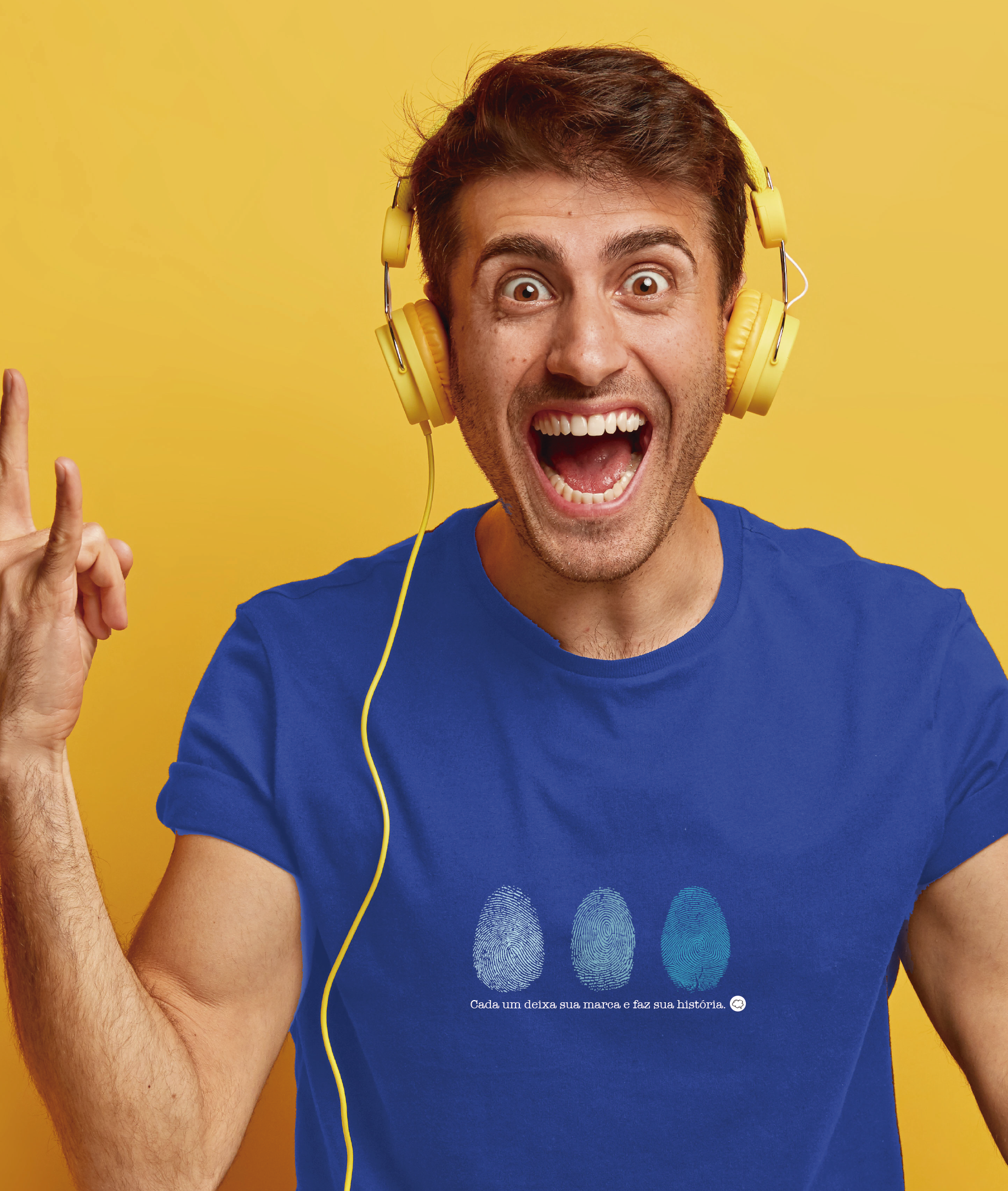 Nome do produto: Camiseta Masculina : Sua Marca (Inclusão / Autista / TDAH / Superdotação)