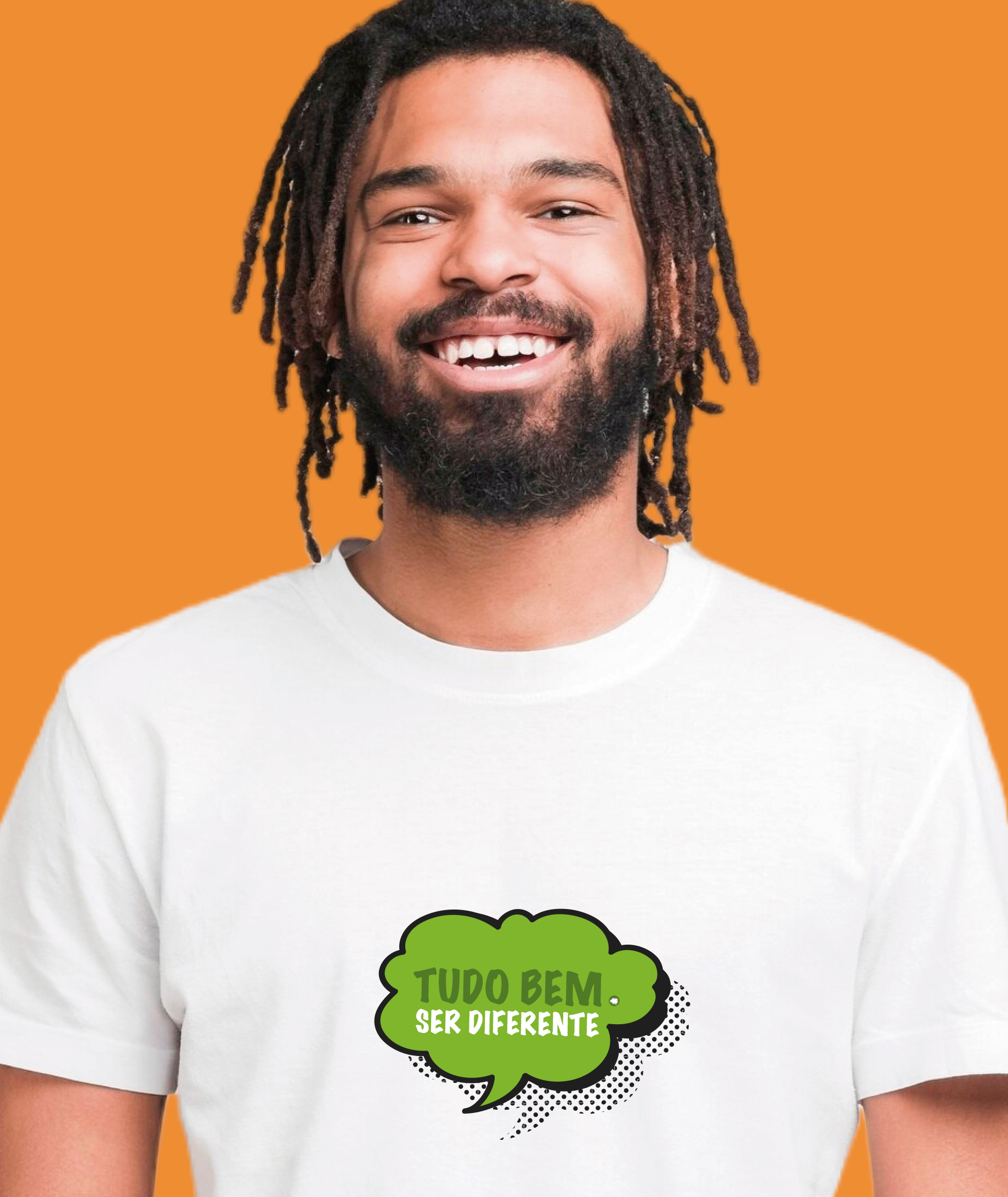 Nome do produto: Camiseta Masculina : Ser Diferente (Inclusão / Autista / TDAH / Superdotação)