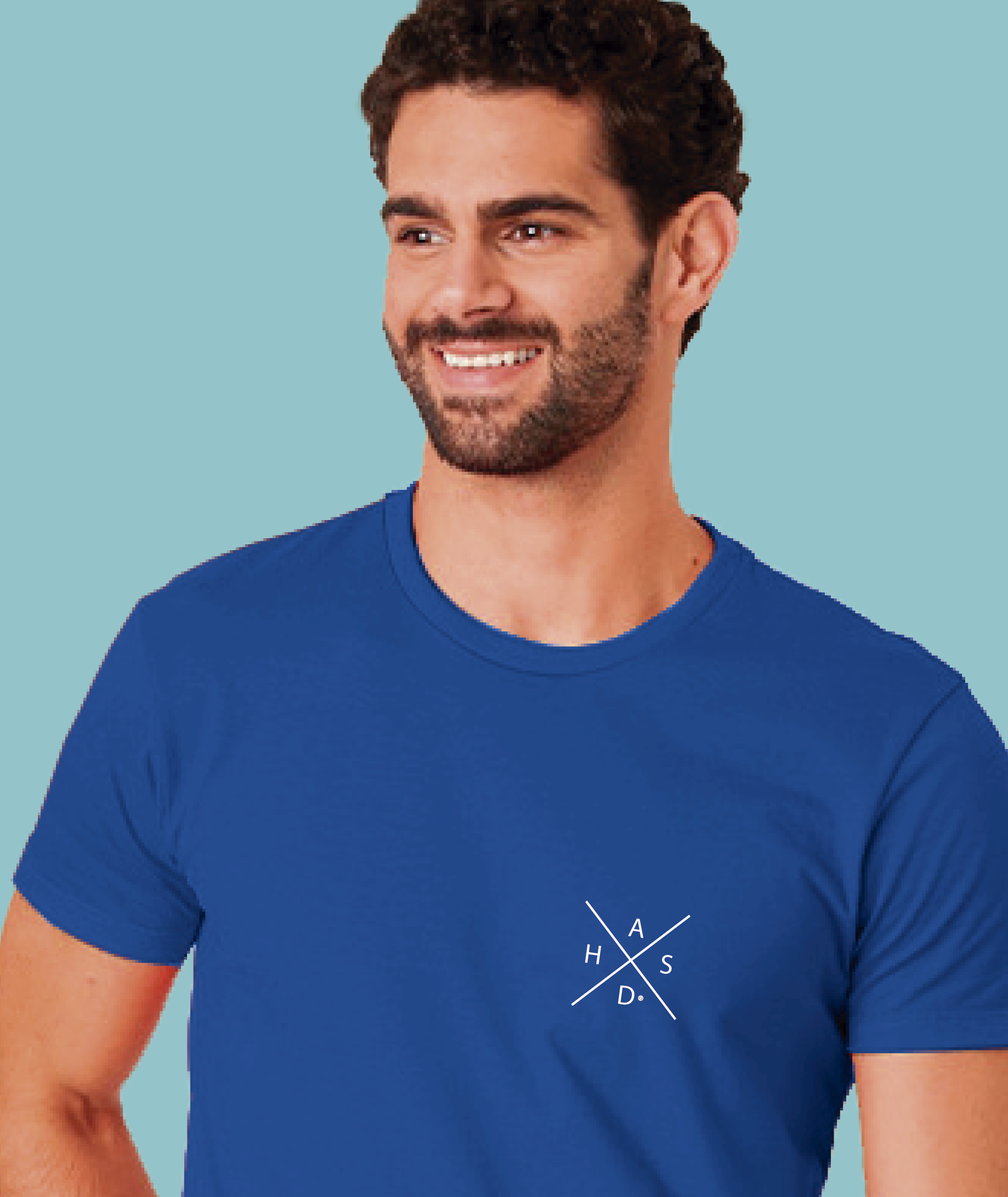 Nome do produto: Camiseta Unissex (Masculino / Feminino) : X AHSD - Superdotação