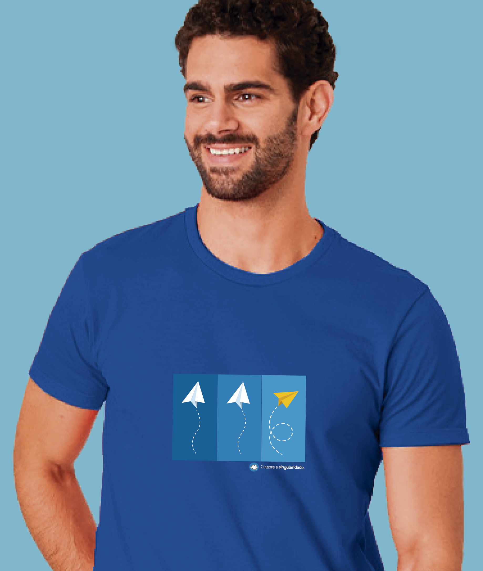 Nome do produto: Camiseta Masculina : Celebre a Singularidade (Neurodiversidade / Autista / TDAH / Superdotação)