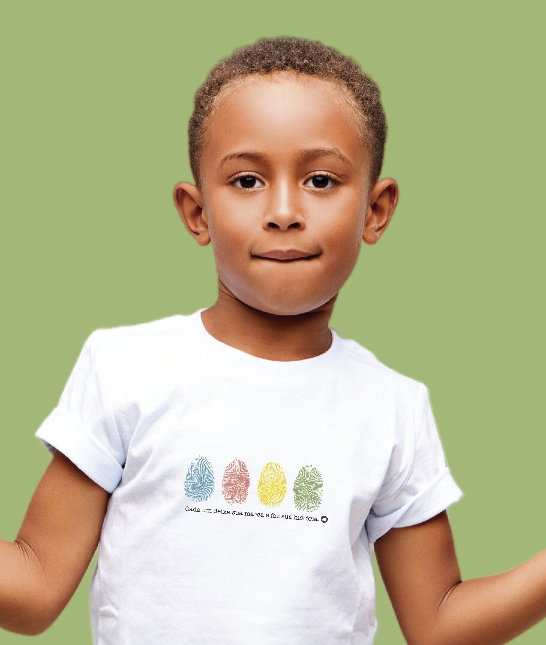 Nome do produto: Camiseta Infantil : Menino (10 a 14) : Sua Marca (Inclusão / Autista / TDAH / Superdotação)