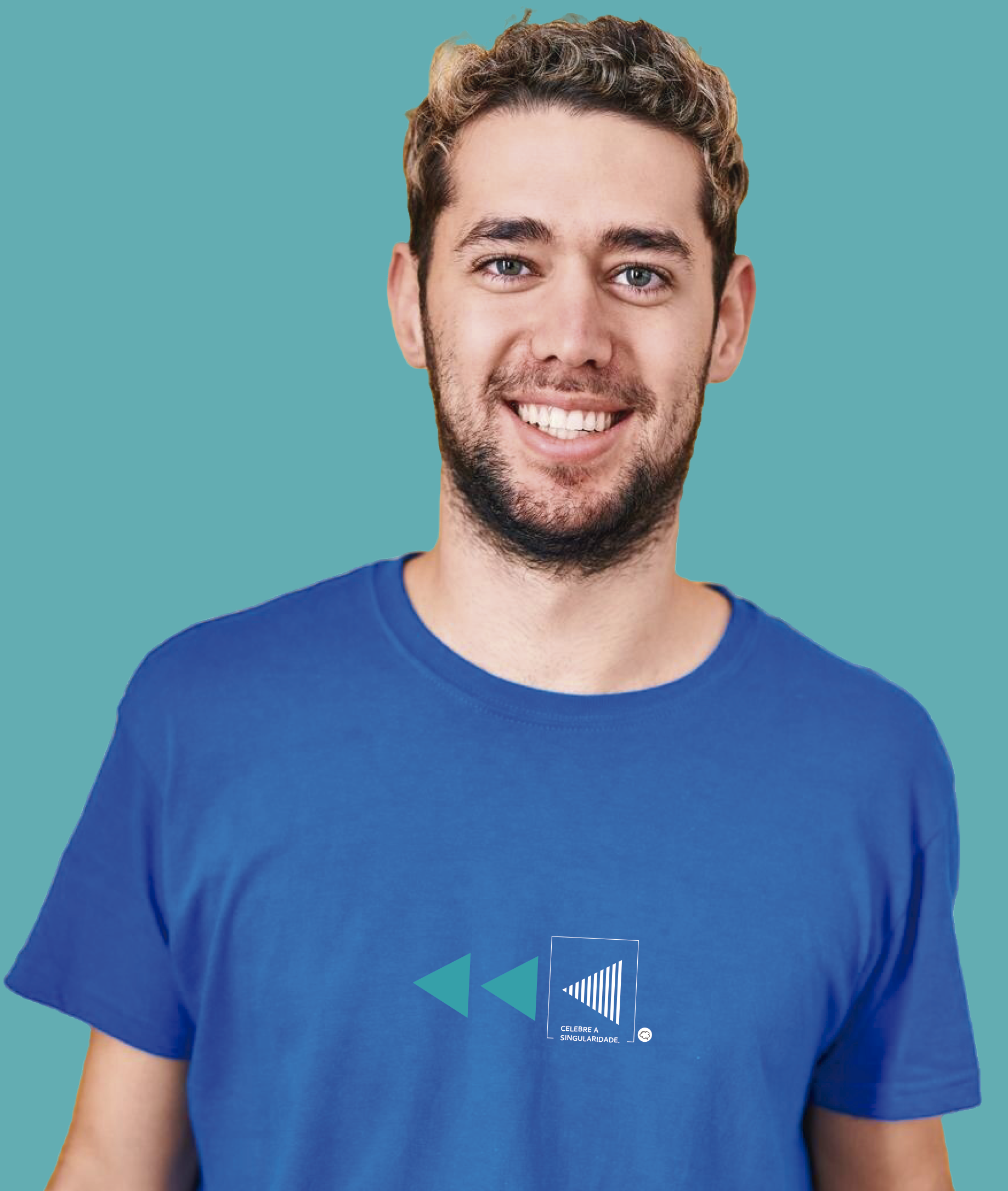 Nome do produto: Camiseta Unissex (Masculino / Feminino) : Celebre a Singularidade (Inclusão / Autista / TDAH / Superdotação)