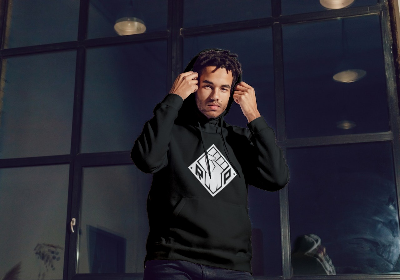 Nome do produto: Casaco Moletom Revolução Preta Versão A