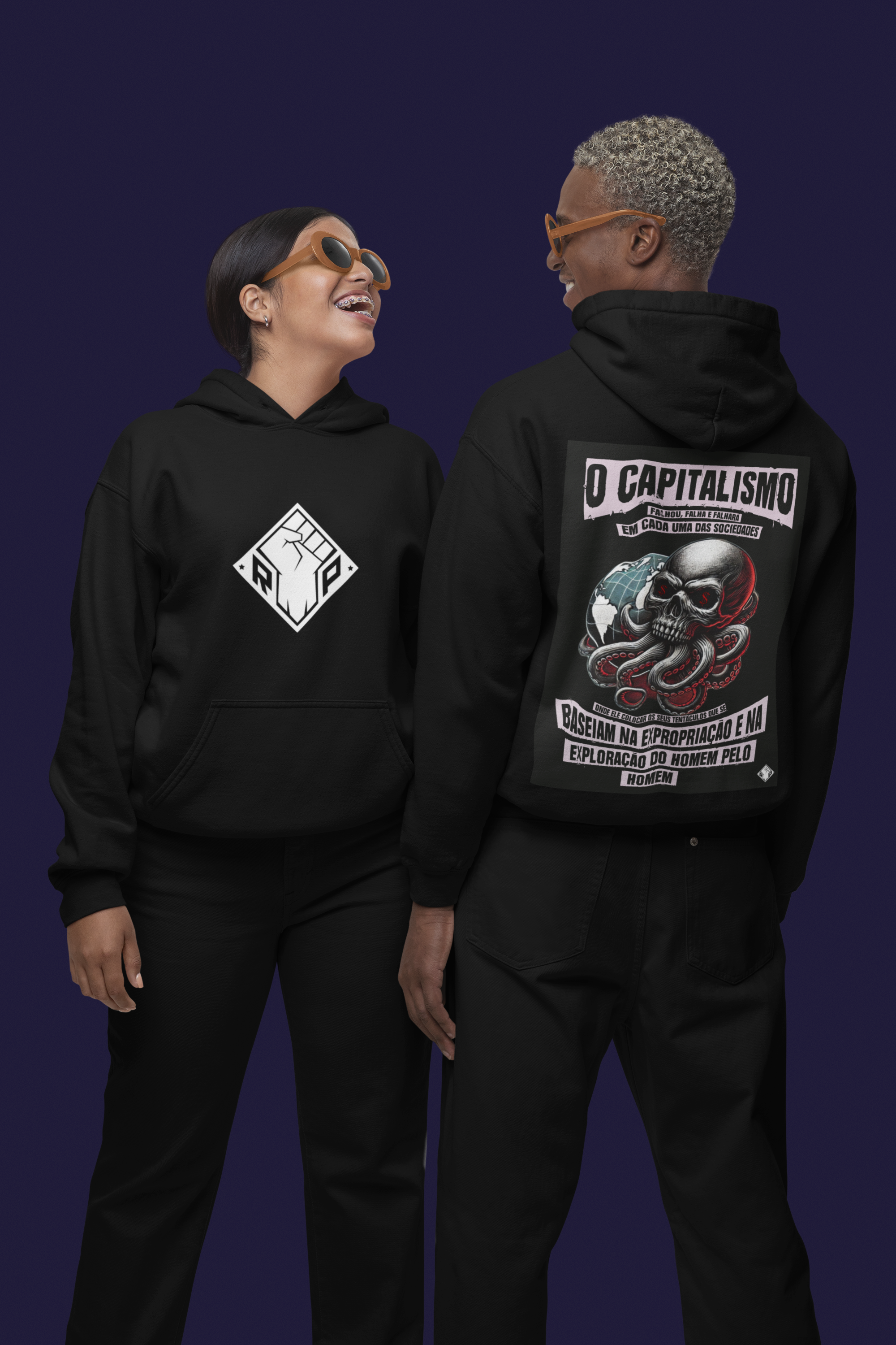 Nome do produto: moletom o capitalismo falhou