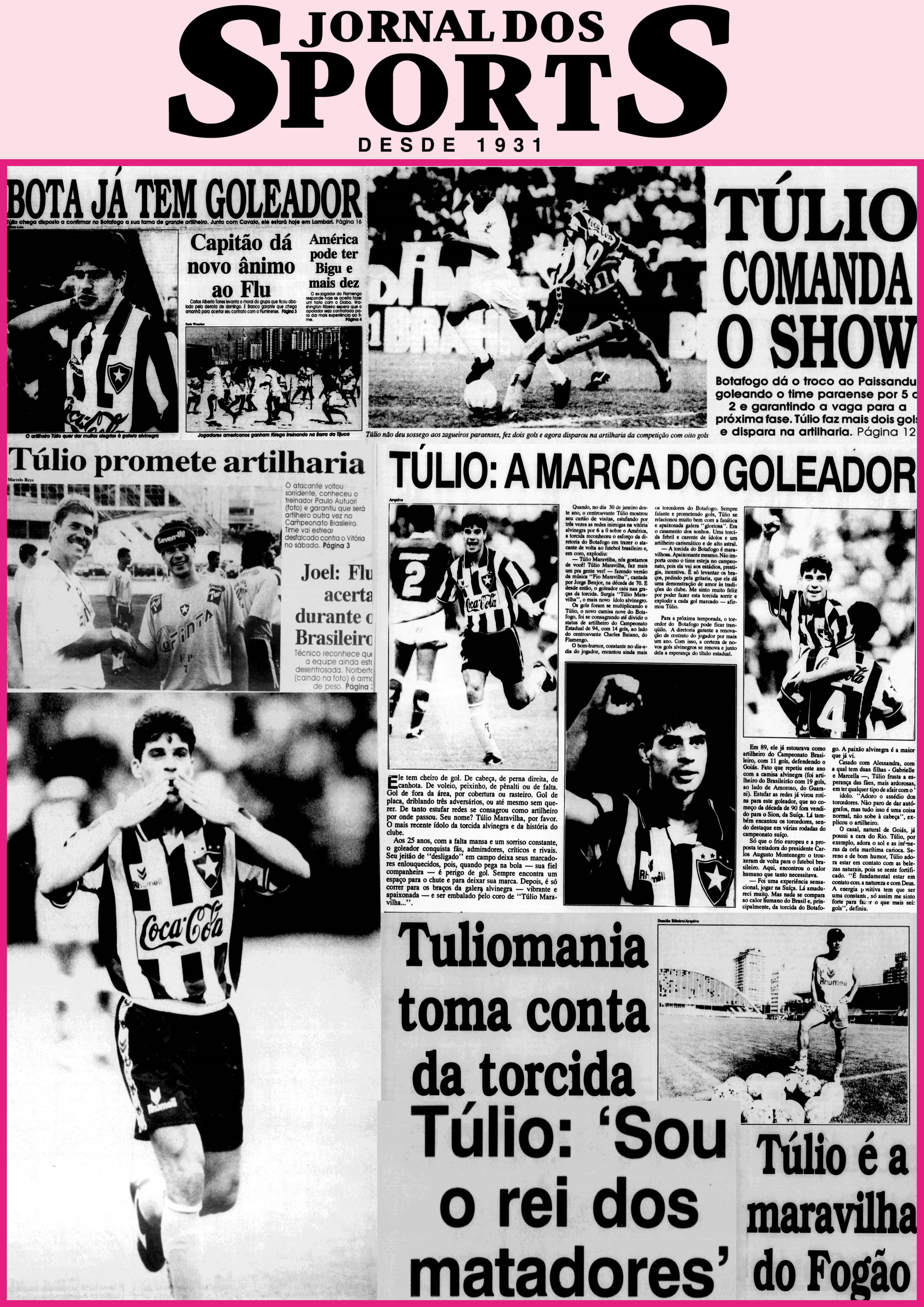 Nome do produto: CAMISA HOMENAGEM TÚLIO MARAVILHA