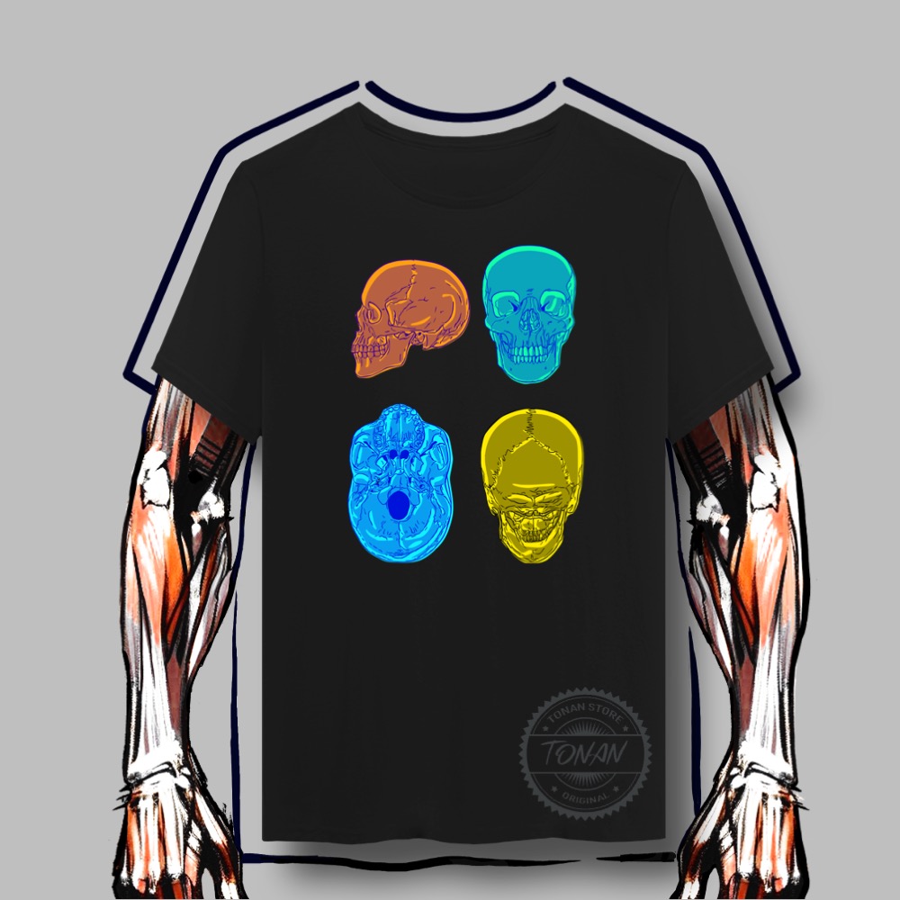 Nome do produto: CAMISETA QUALITY - CRÂNIO 360º