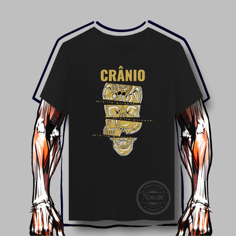 CAMISETA QUALITY -  BASE DO CRÂNIO