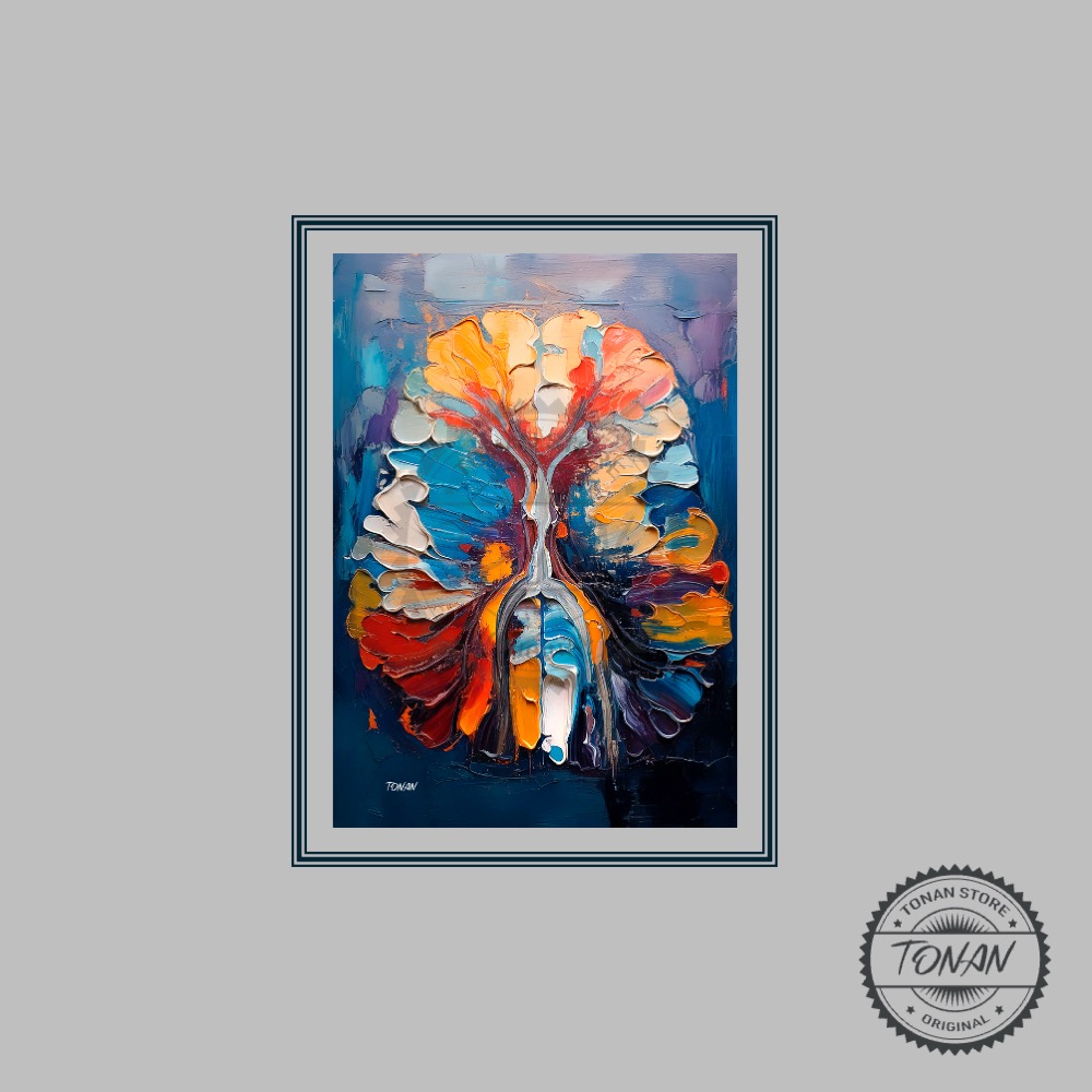 CANVAS FINEART – CÉREBRO TRANSVERSAL
