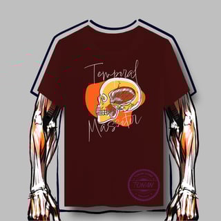 CAMISETA QUALITY - MASSETER E TEMPORAL