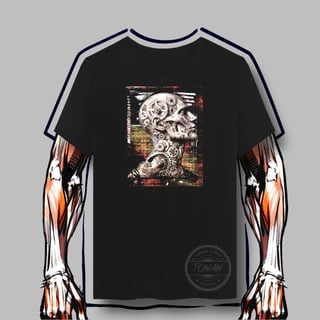 CAMISETA QUALITY - FACE MÚSCULOS ROBÓTICOS