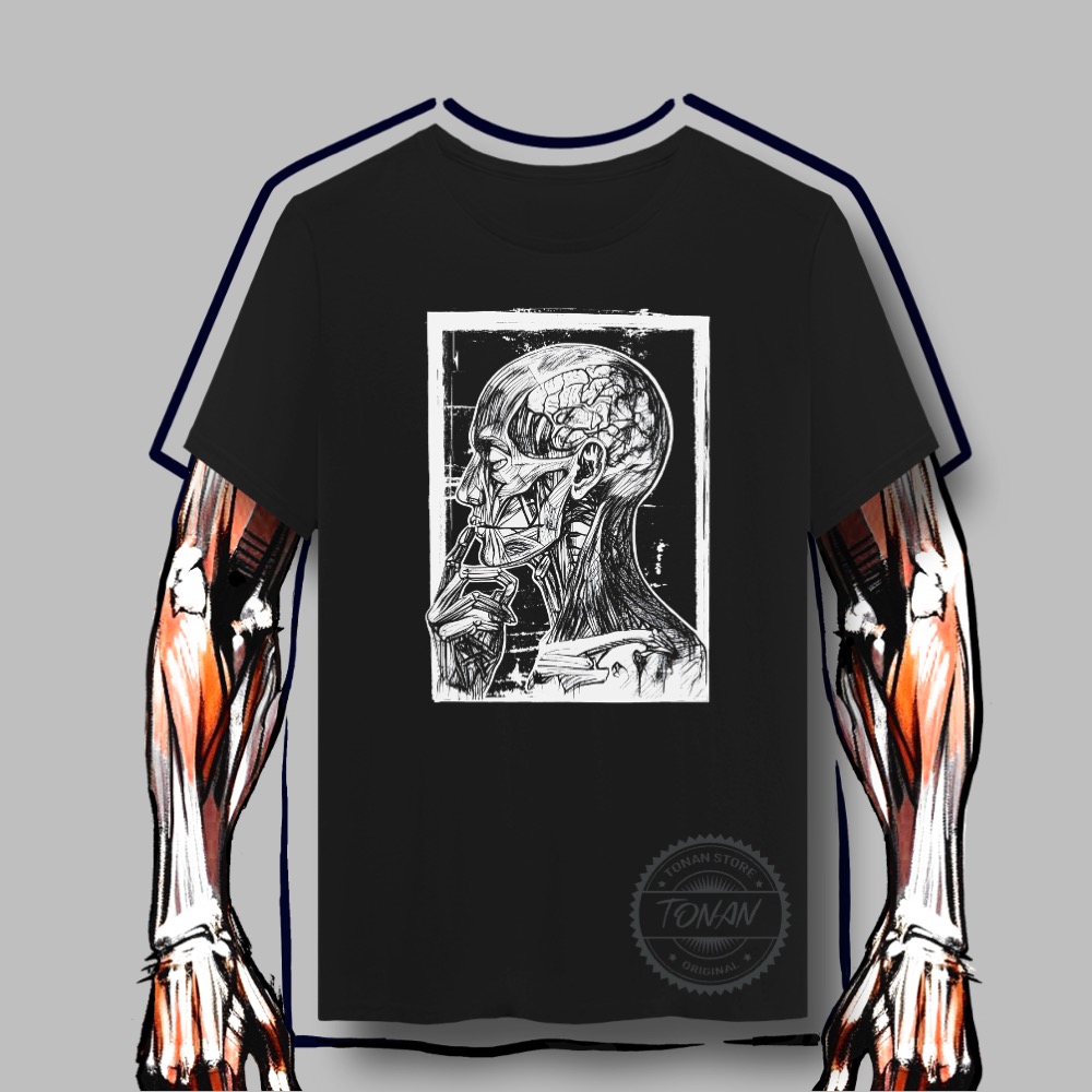 Nome do produto: CAMISETA QUALITY -  CABEÇA E PESCOÇO LINEART