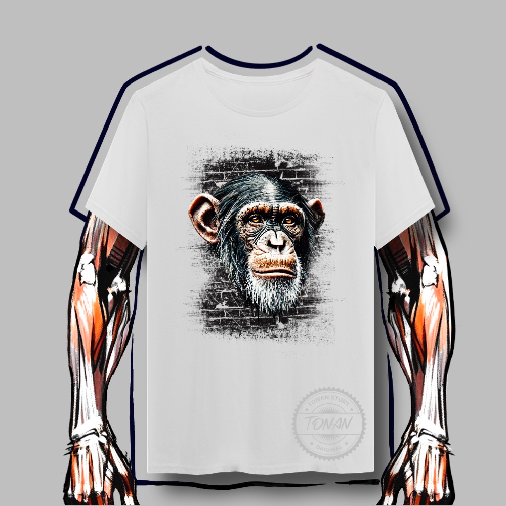 CAMISETA QUALITY - O CHIPANZÉ