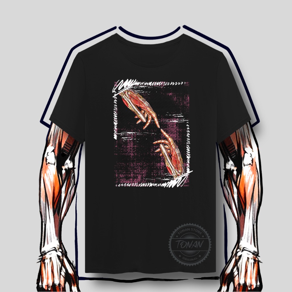 CAMISETA QUALITY - A CRIAÇÃO DEDO DE DEUS 1