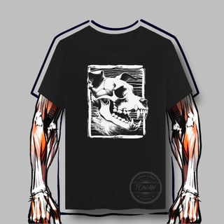 CAMISETA QUALITY – CRÂNIO CACHORRO