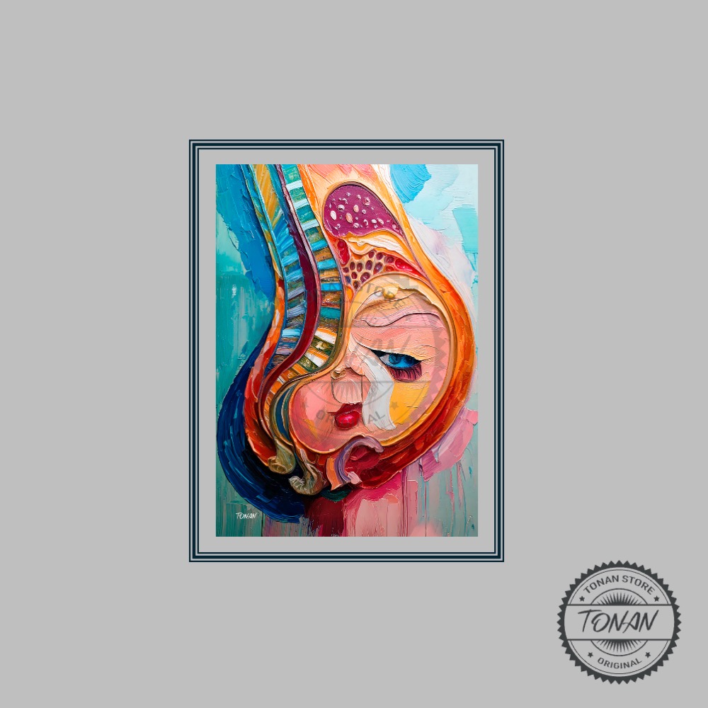 CANVAS FINEART – GRAVIDEZ EM ARTE