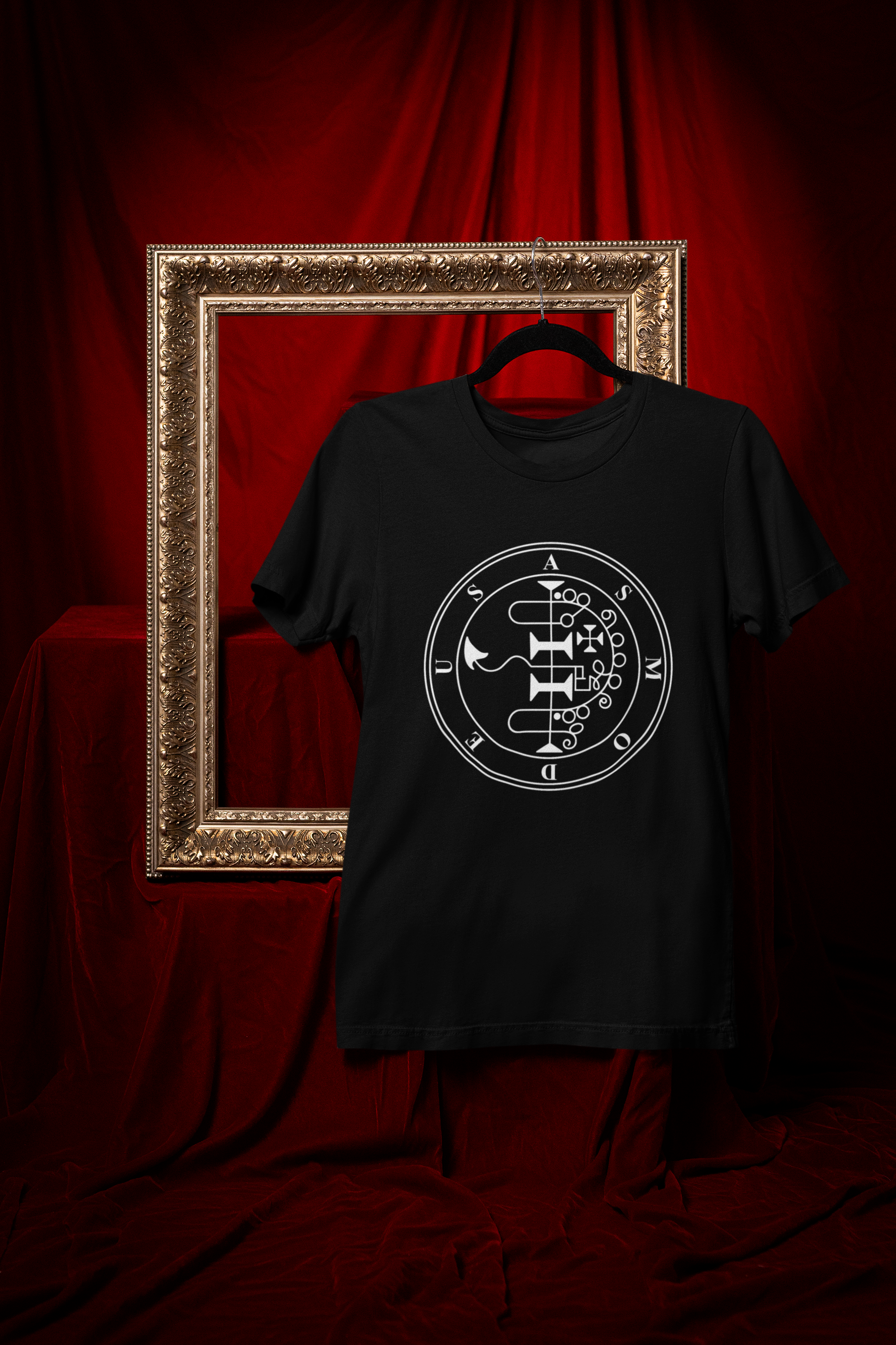 Nome do produto: Camiseta Goetia Sigilo ASMODEUS 