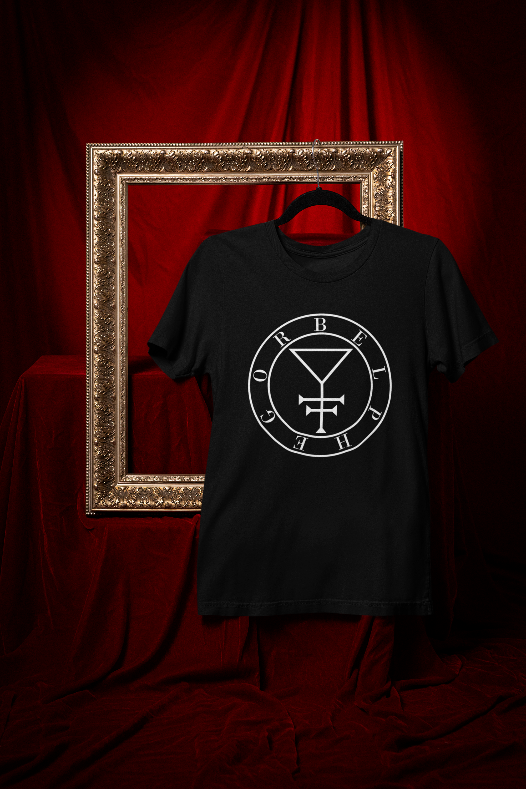 Nome do produto: Camiseta Goetia Sigilo BELPHEGOR