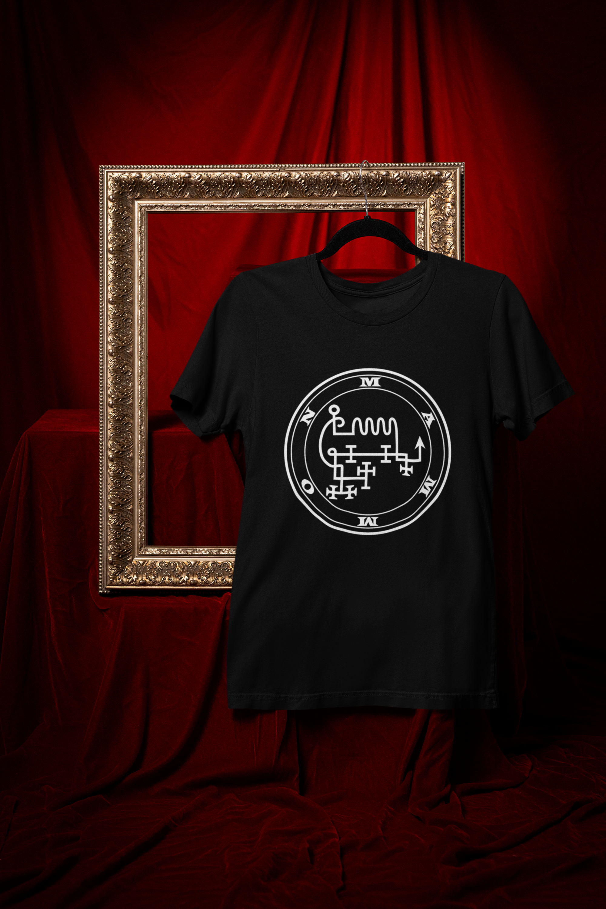 Nome do produto: Camiseta Goetia Sigilo MAMON